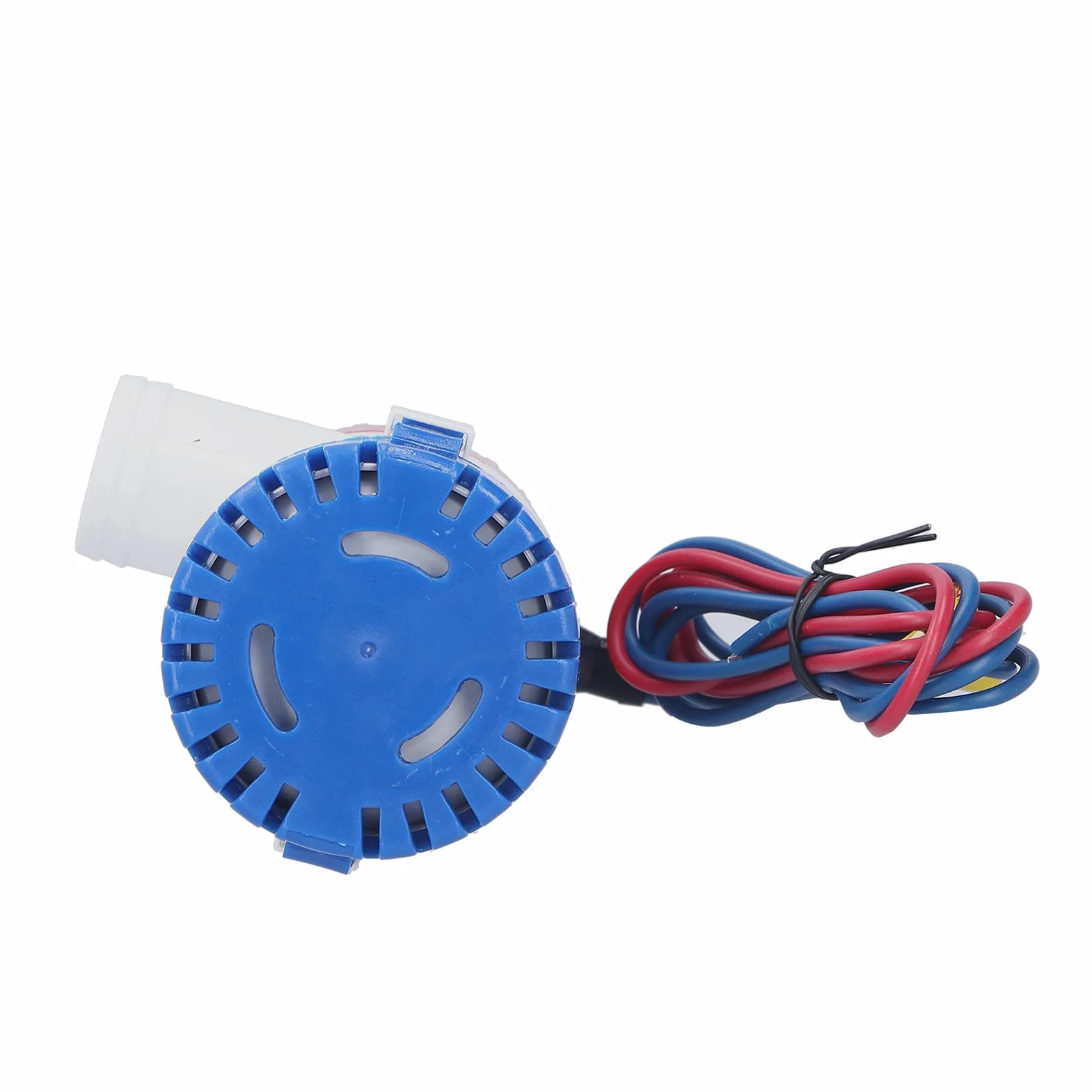 Pompa Zęzowa 12V/24V 350/500/750/1100GPH, Pompa Zęzowa o Niskim Poziomie Hałasu, Przełącznik Półautomatyczny Elektryczna Mała Pompa Zanurzeniowa do Drenażu Zapewnia Moc(24V-500GPH)