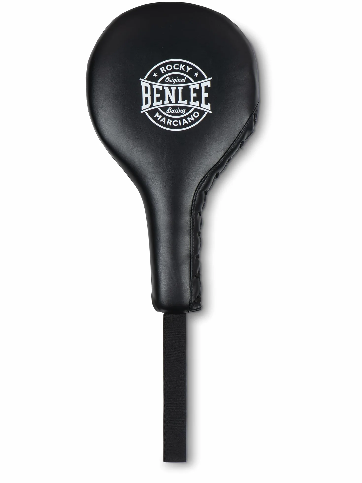Benlee Rocky Marciano Unisex – sztuczna skóra Hook & Jab Pads, czarna, jeden rozmiar