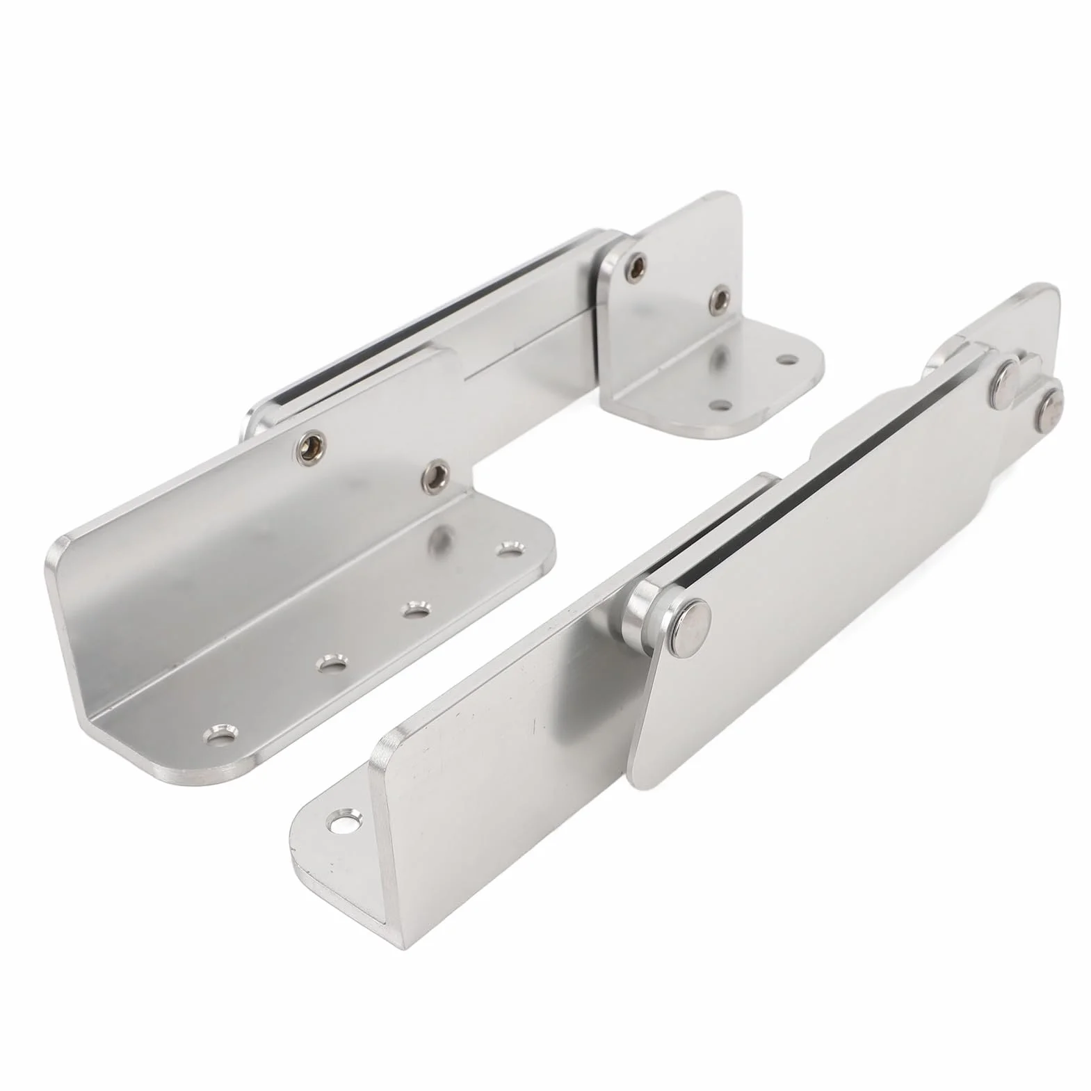 Zawiasy do Mocowania Siedziska łodzi, Składany Zawias do Siedzenia łodzi Łatwa Instalacja 2 szt. Zawias do Siedzenia łodzi ze Stopu Aluminium ze Stopu Aluminium do Jachtu