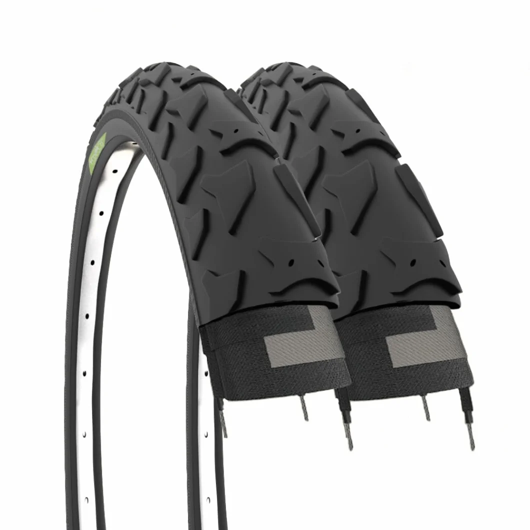 2 Pokrowce 16 X 1.95 Opona kołkowa 50-305 CZARNE MTB ROWEROWE GOMME MOUNTAIN BIMBO/BIMBA