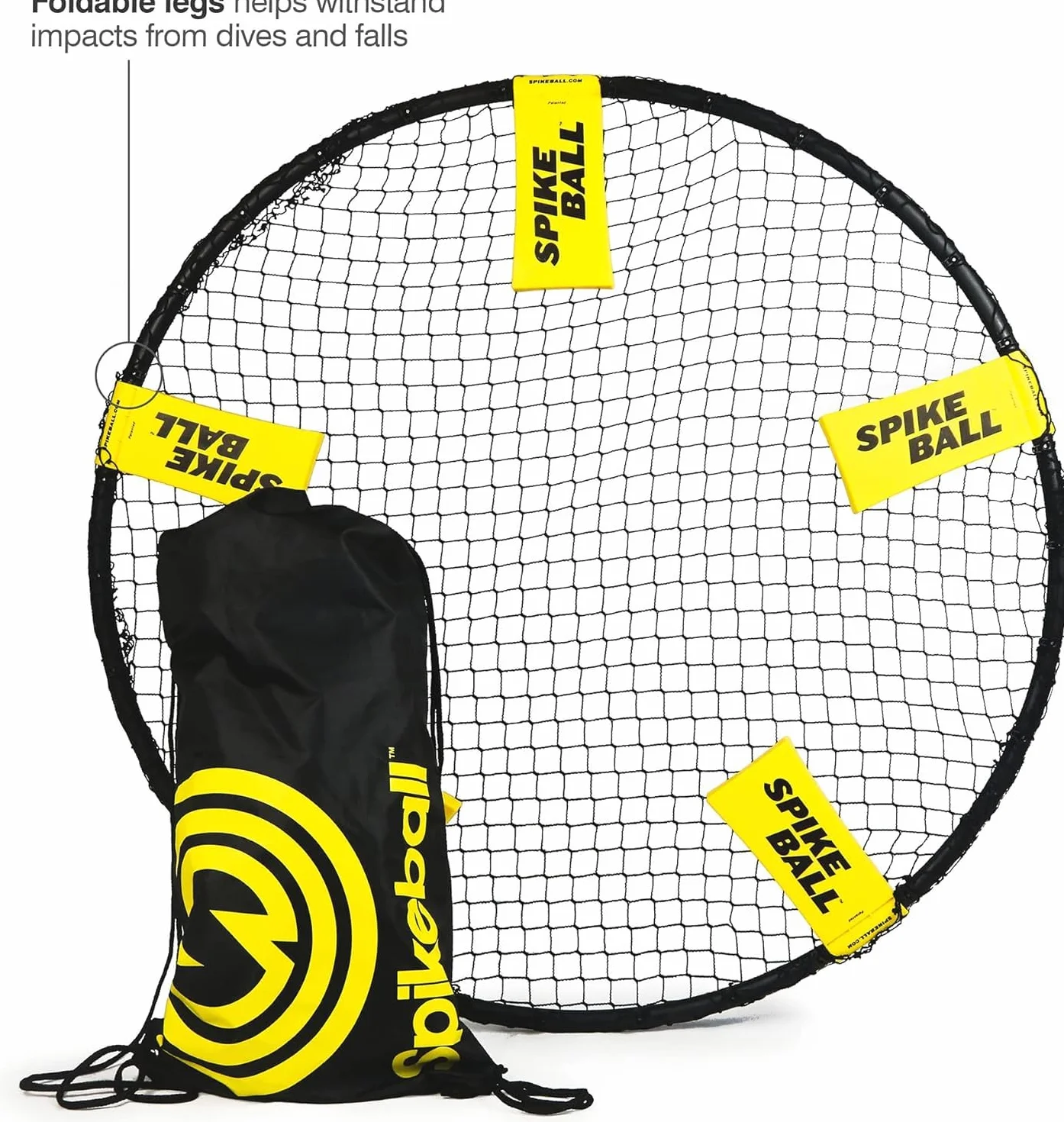 Spikeball Spikeball_20500 S-CM-002 Roundnet, Żółty/Czarny, Jeden Zestaw