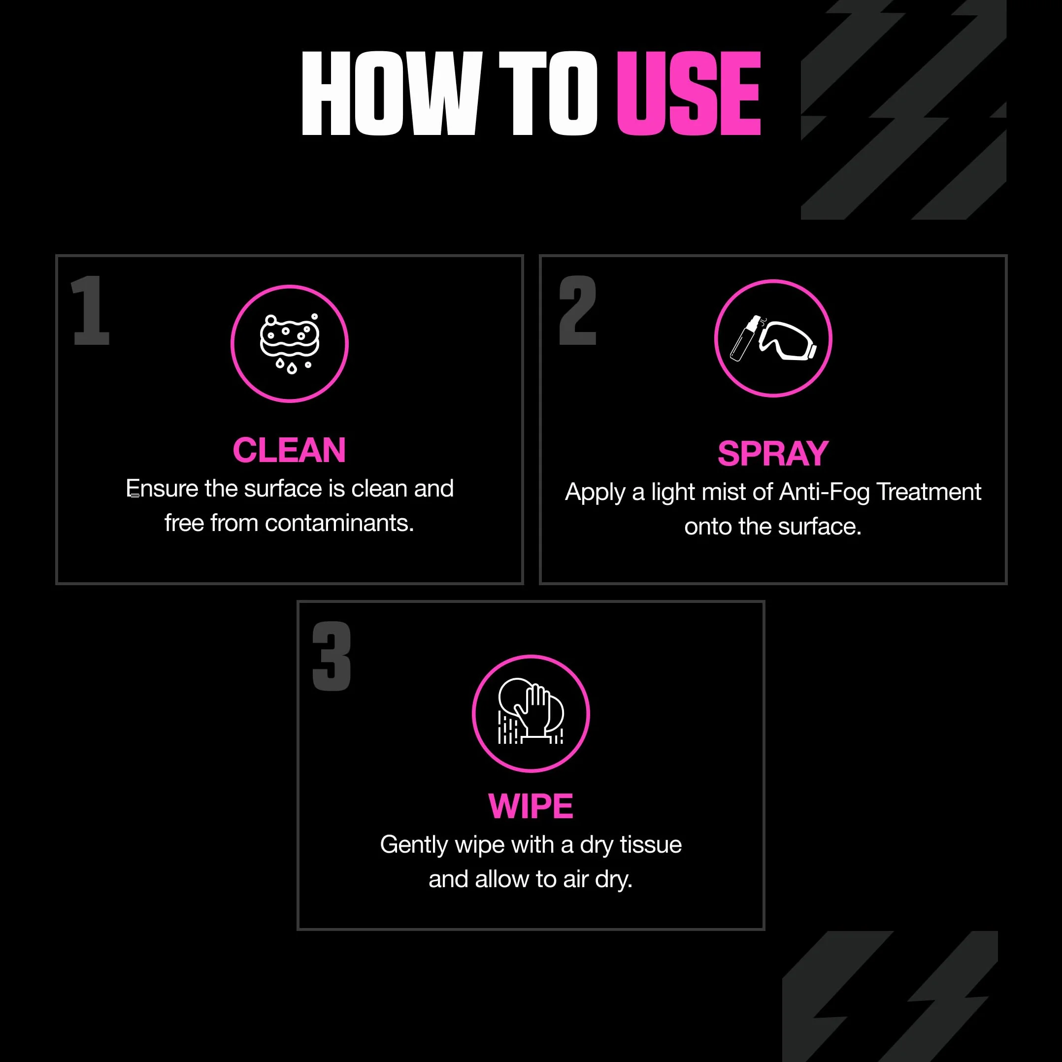 MUC-OFF Produkt TRATAMIENTO ANTI NIEBLA MUC-OFF 32ml