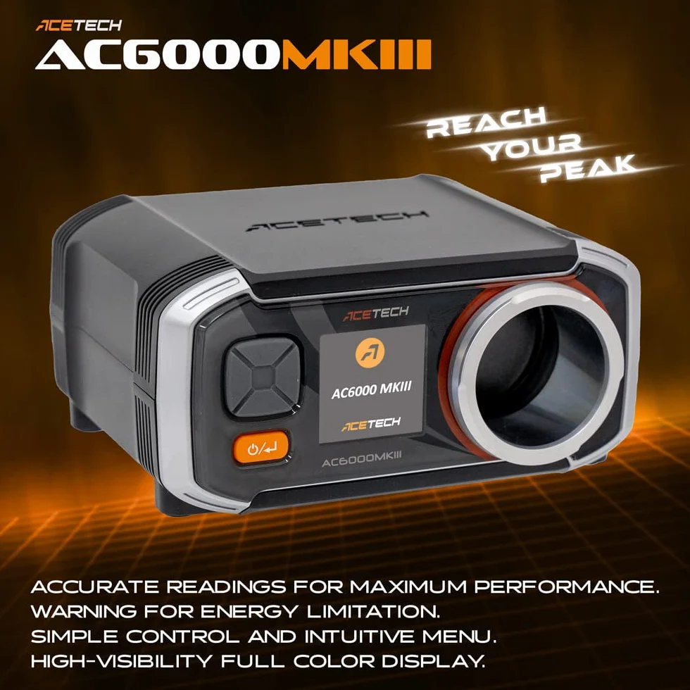 ACETECH Airsoft Gun AC6000 tester prędkości BBs chronograf strzelania