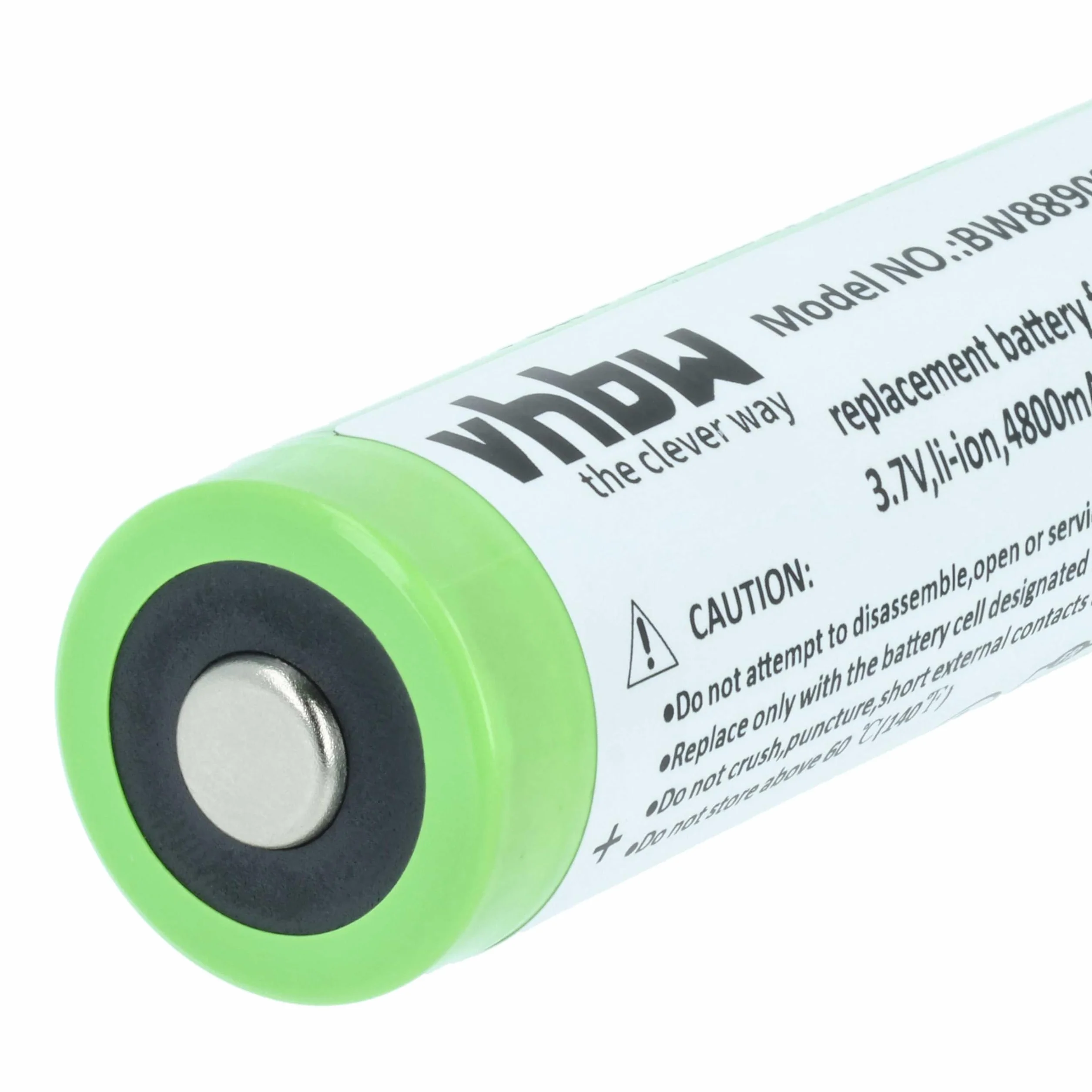 vhbw Bateria zamienna do Ledlenser 2S1P, 502262 do latarki czołowej (4800 mAh, 3,7 V, litowo-jonowa)