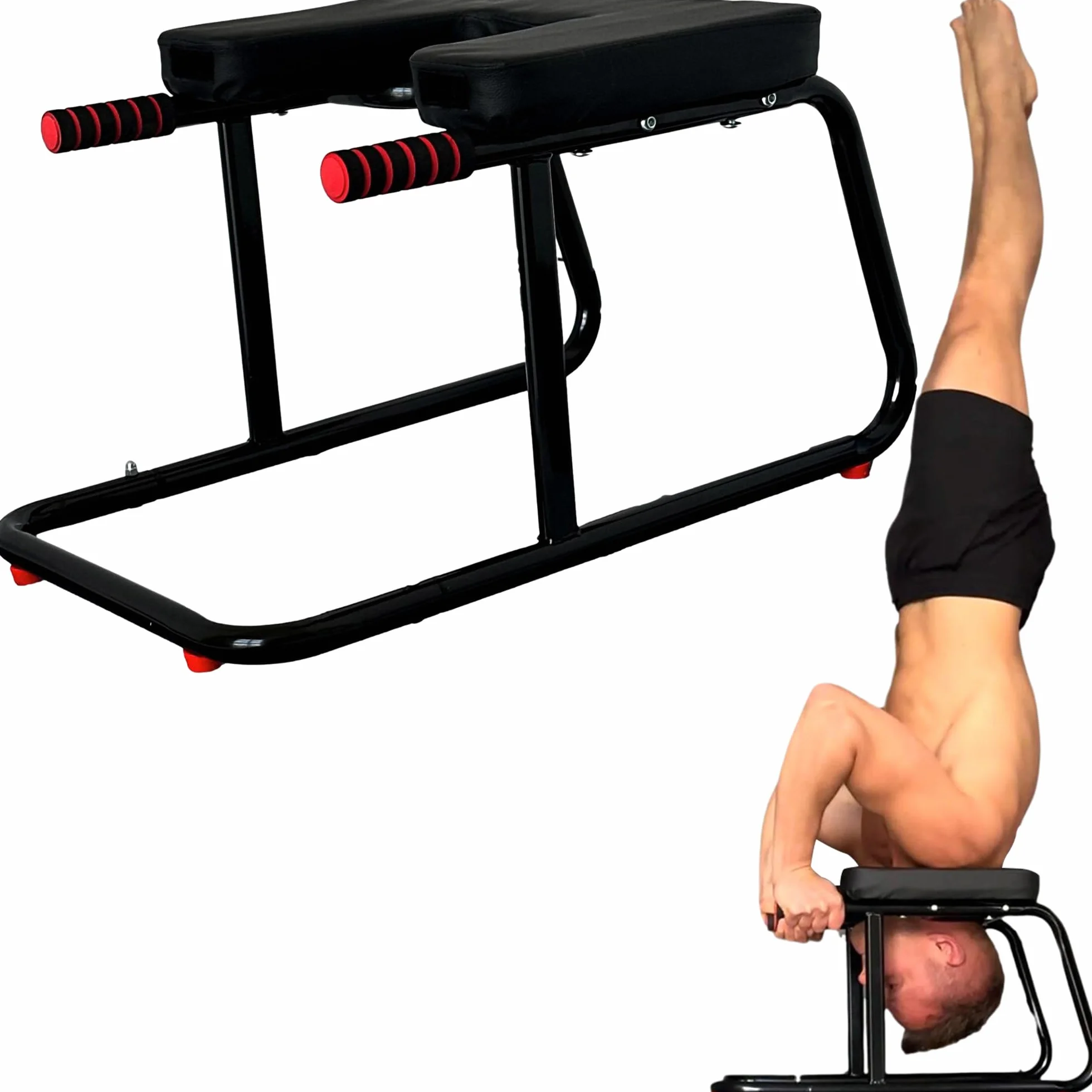 Krzesło Inwersyjne Ławka do Stania na Głowie Trening Core Joga