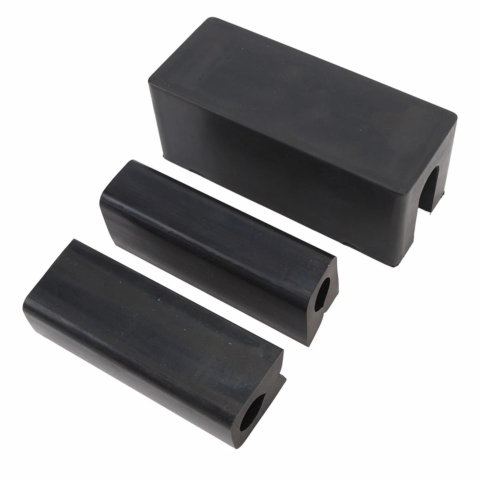 Transom Saver Support,Rubber Boat Transom Saver with 2 Trailering Motor Locks,Outboard Motor Transom Saver for Outboards with Single Rams Hydraulic Tilt Systems