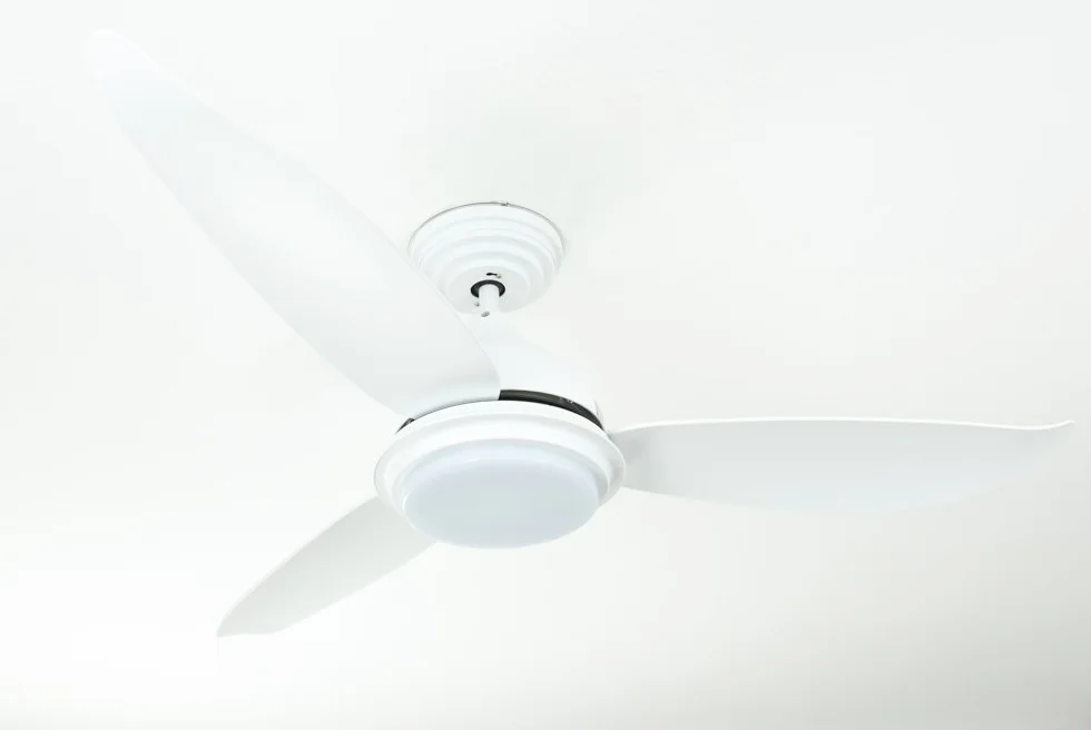 Wentylator sufitowy Pepeo Raja 122cm Biały LED z pilotem cichy silnik DC odwracalny