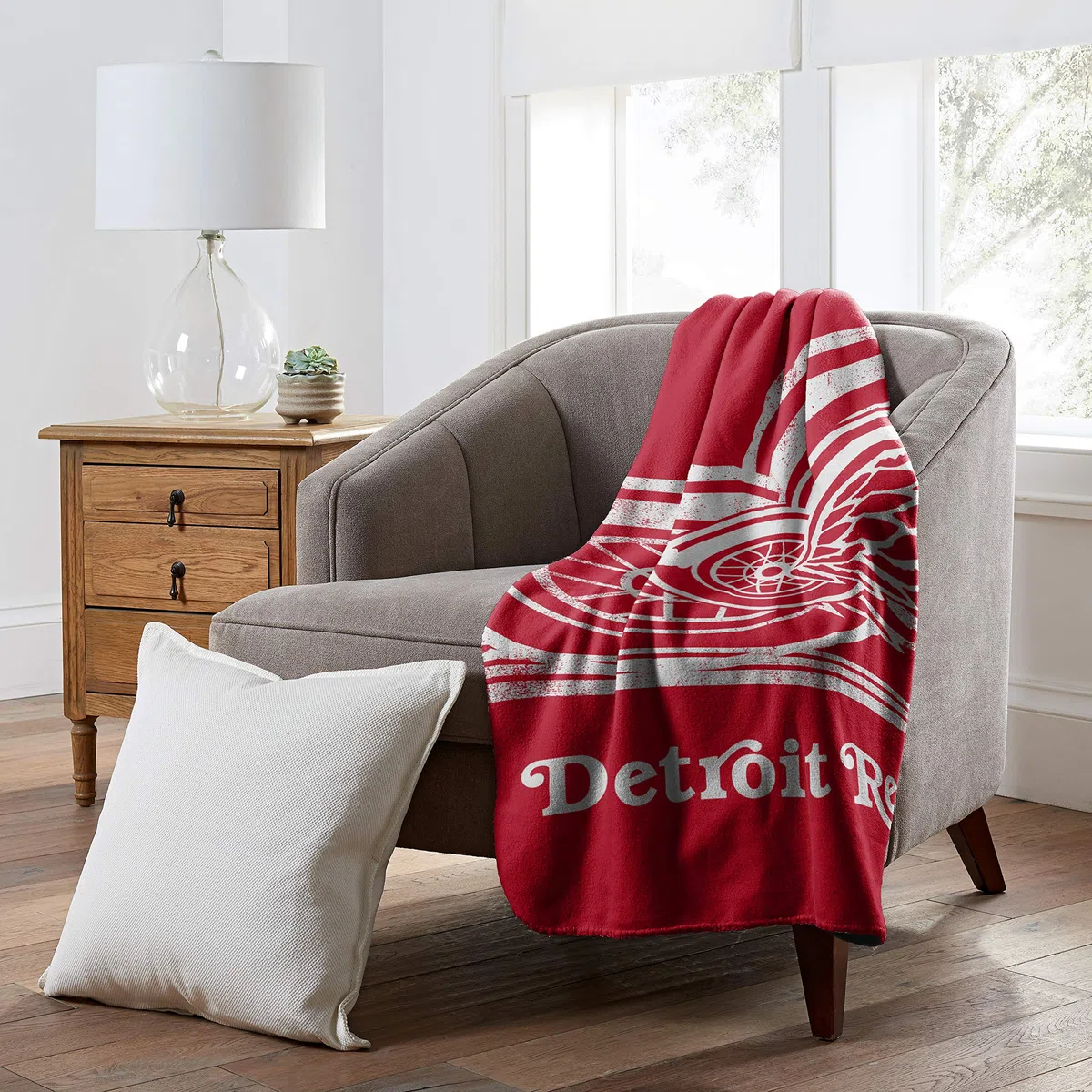 THE NORTHWEST COMPANY Oficjalnie licencjonowany koc polarowy NHL Fade Away, 127 cm x 152 cm, wielokolorowy