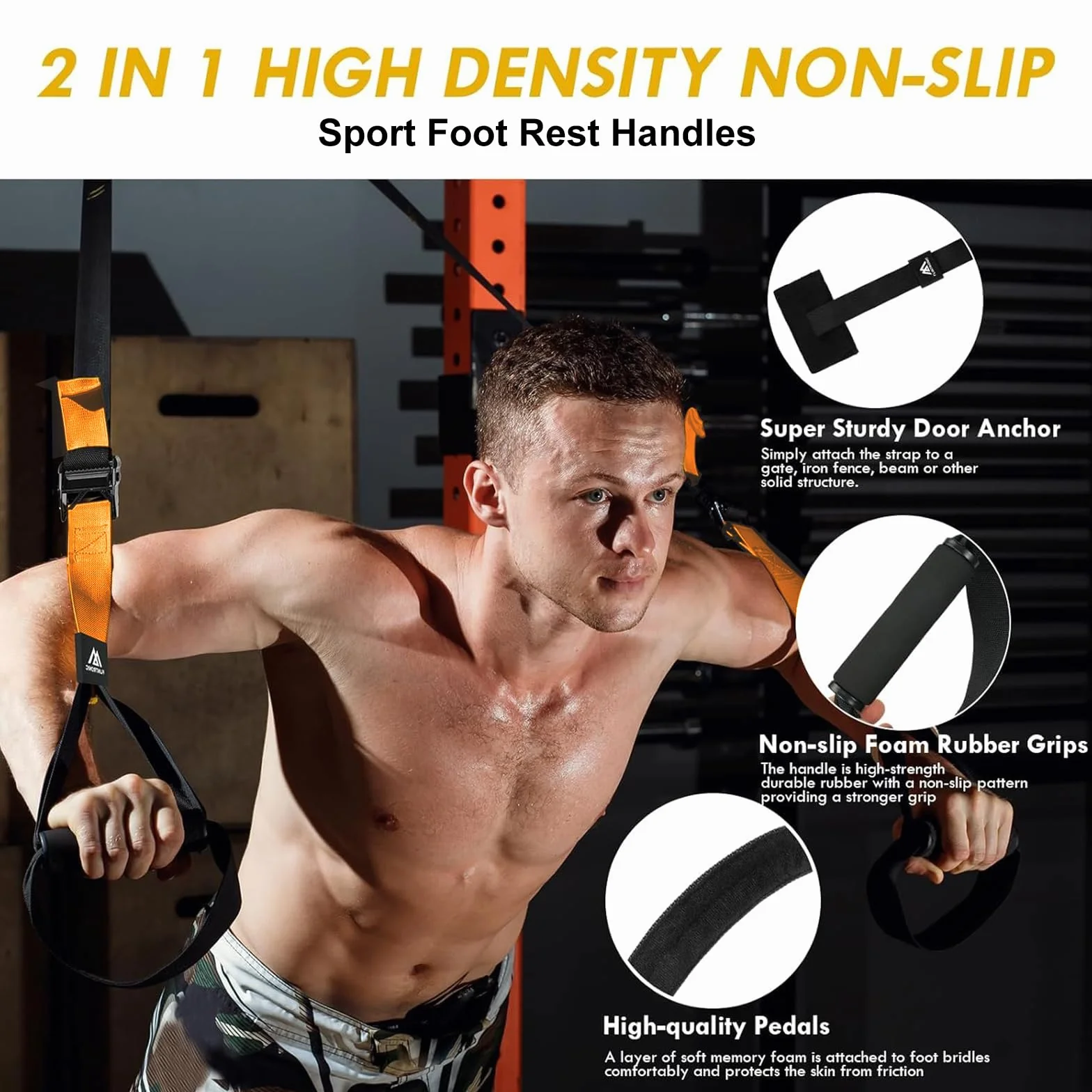 Flintronic Sling Trainer Zestaw Treningowy Zawieszenia TRX Fitness Dom