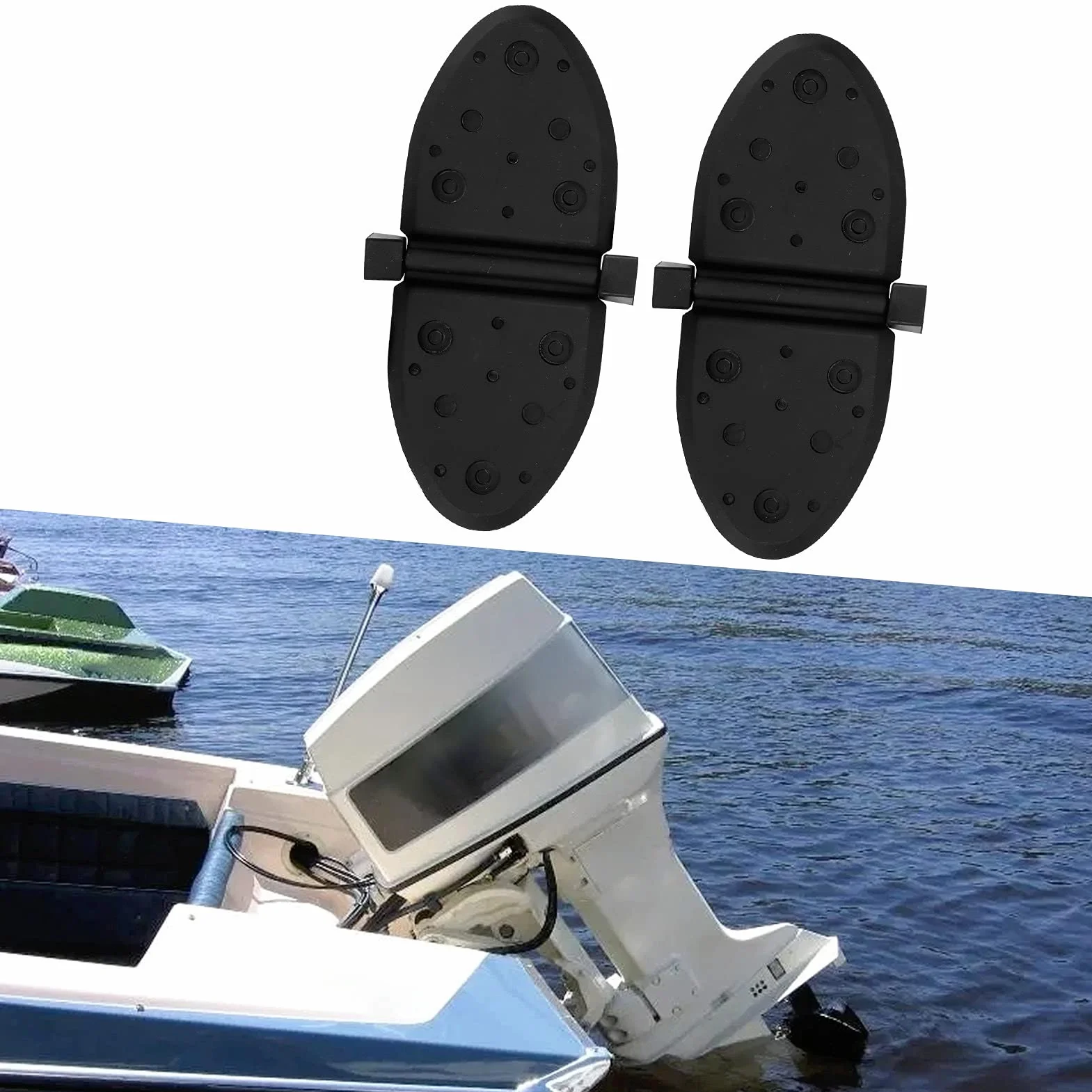 Odporna na korozję Klapa żaluzji Wodnych 807166A1Wydech Mercruiser – Zamiennik Stali Nierdzewnej i Klasy Morskiej Silniki V6 i V8