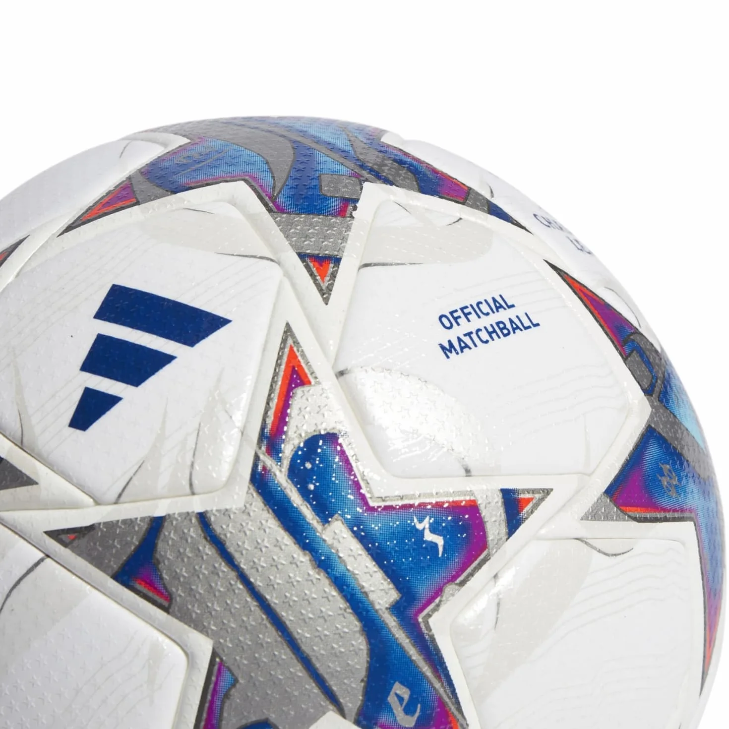 Adidas Ucl Pro Piłka Biały/Silvmt/Brcyan/R 5