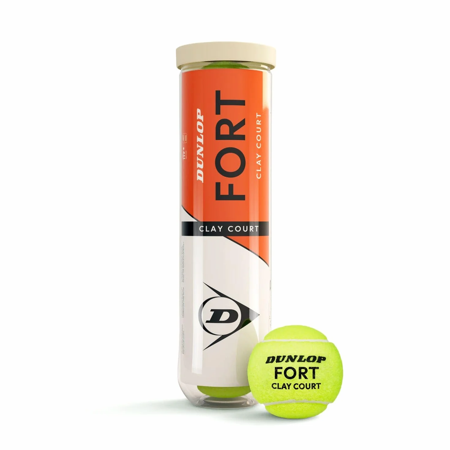 DUNLOP Piłka tenisowa Fort Clay Court – profesjonalista na placu piaskowym