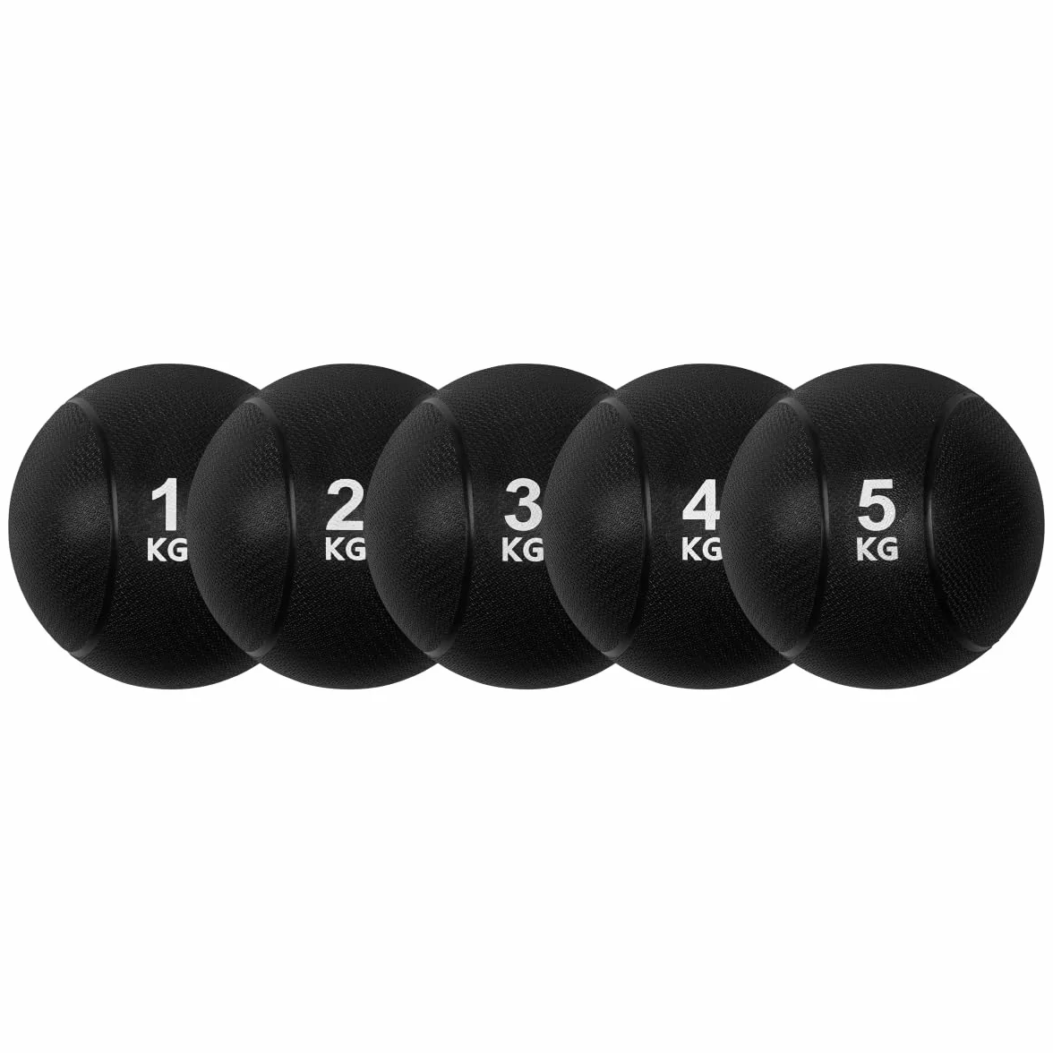 VirtuFit Piłka lekarska Pro - piłka lekarska - 2 kg - guma - czarna