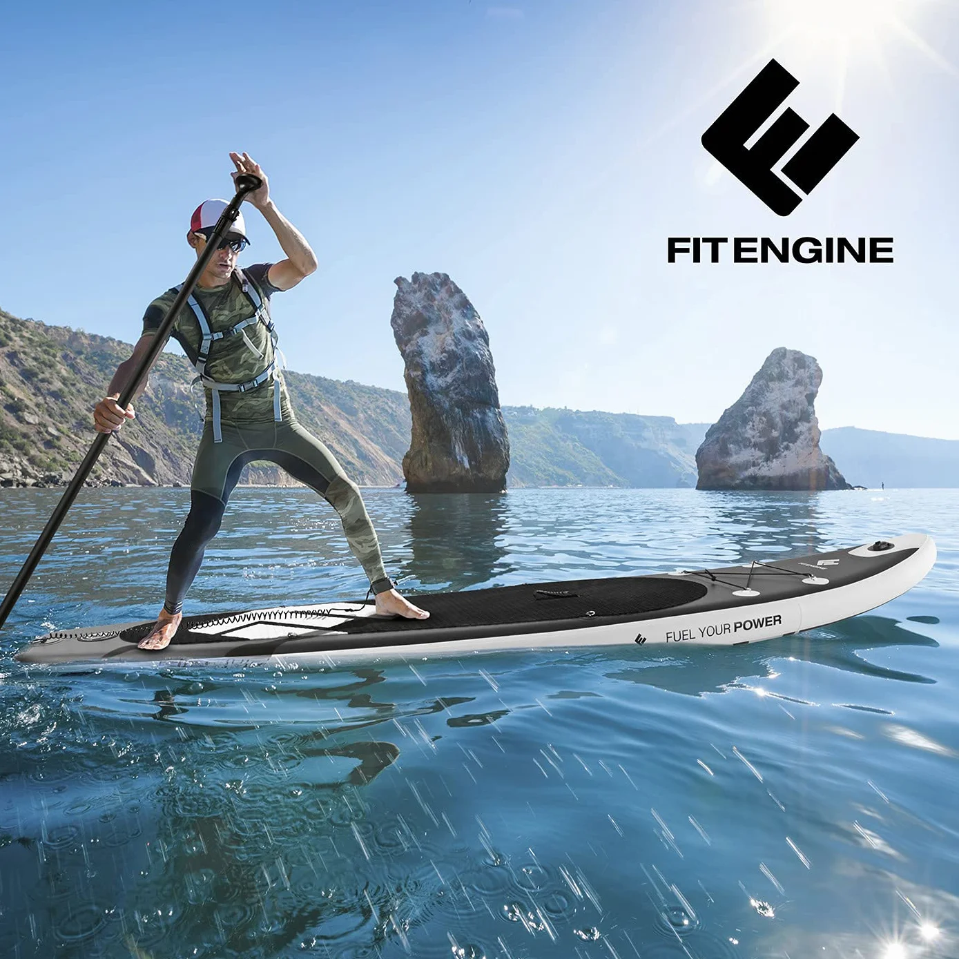 FitEngine Stand-Up Paddle Board Complete Set