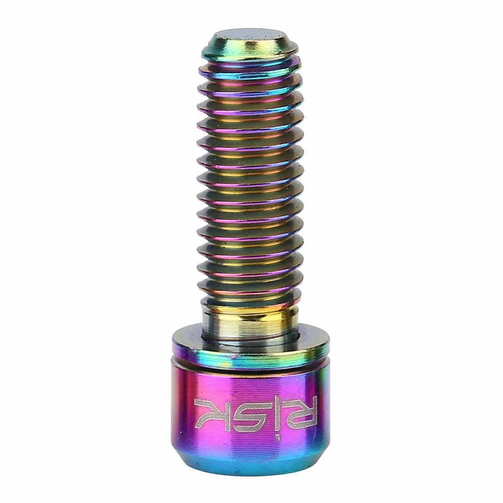 4 szt. M6x18mm Hamulec tarczowy z hamulcem tarczowym Stała śruba ze śrubą z łbem do hamulca tarczowego do rowerów ślizgowych