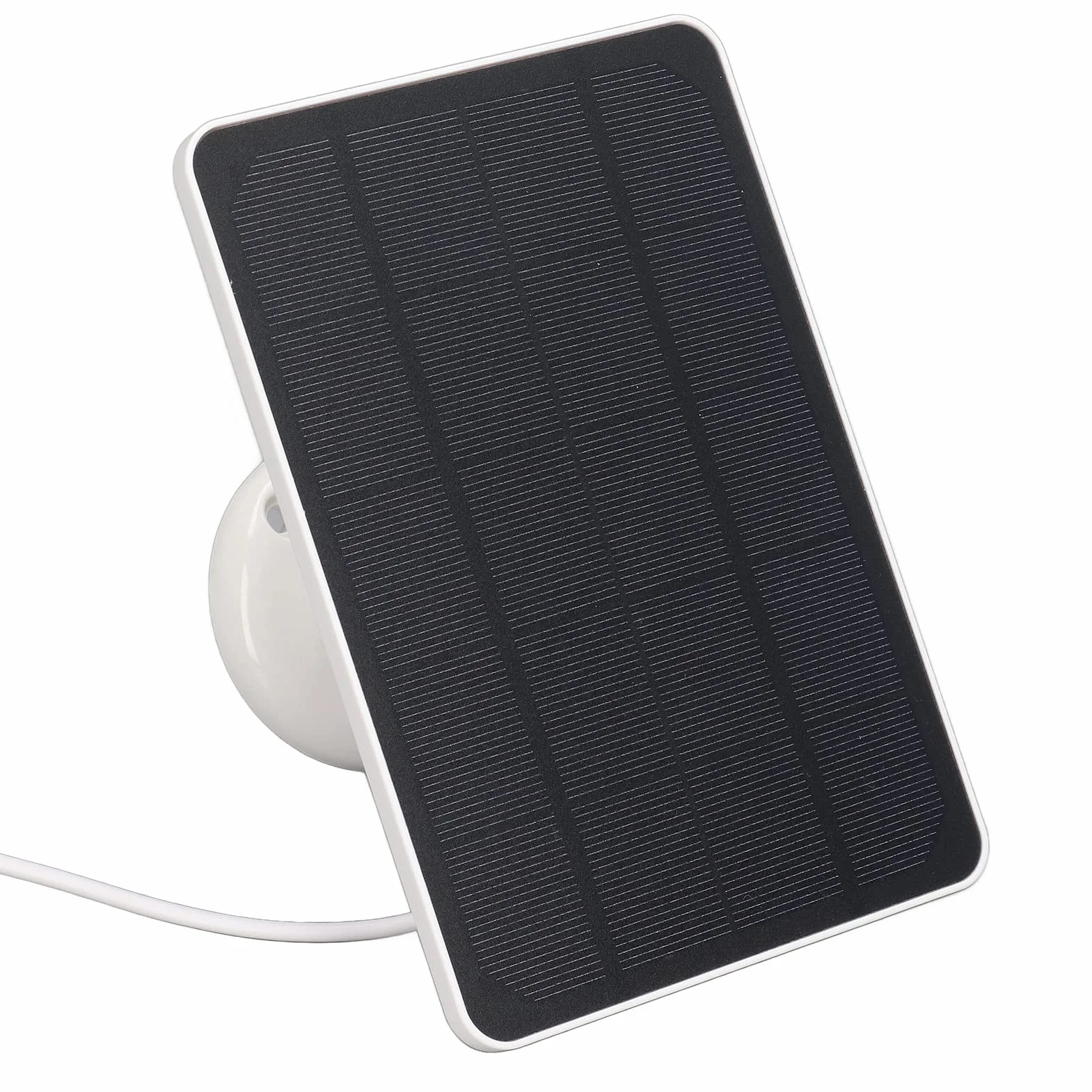 10W Zestaw Paneli Słonecznych Micro USB ładowanie Kamery Panel Słoneczny Wysokowydajna ładowarka do Zewnętrznego Kempingu RV Trip (Biały)