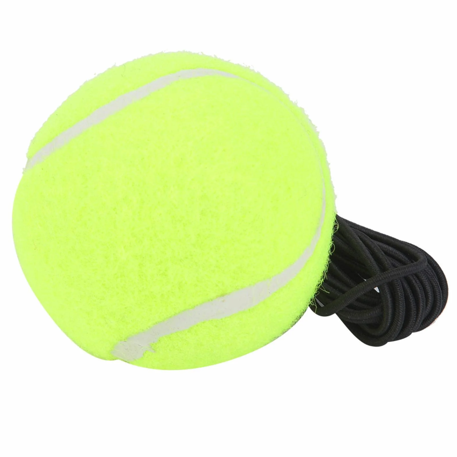 Tennisboll Snöre--Tennisball Mit Angebrachter Schnur, Tennisball Tennis Anfänger Trainingsball Mit 4M Elastischer Gummisaite Für Einzelübungen