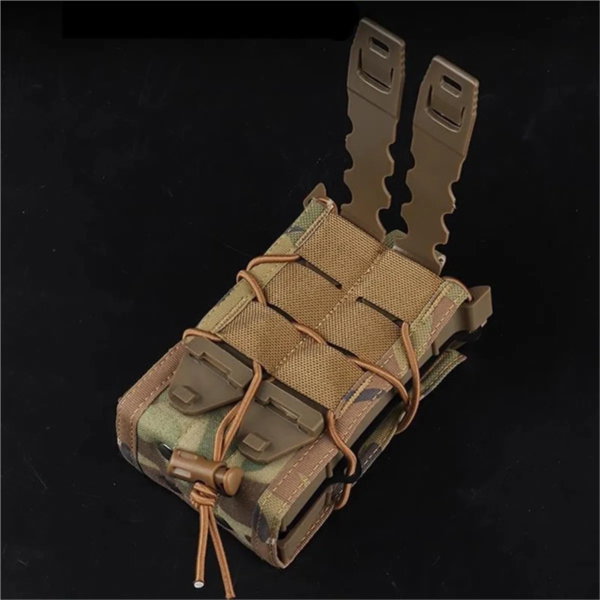 5.56/7.62 Taktyczna Podwójna Ładownica Na Magazynek, Torba Na Magazynek AK AR M4 AR15, Taktyczny Magazynek Molle, Kabura Na Polowanie CS(Green)