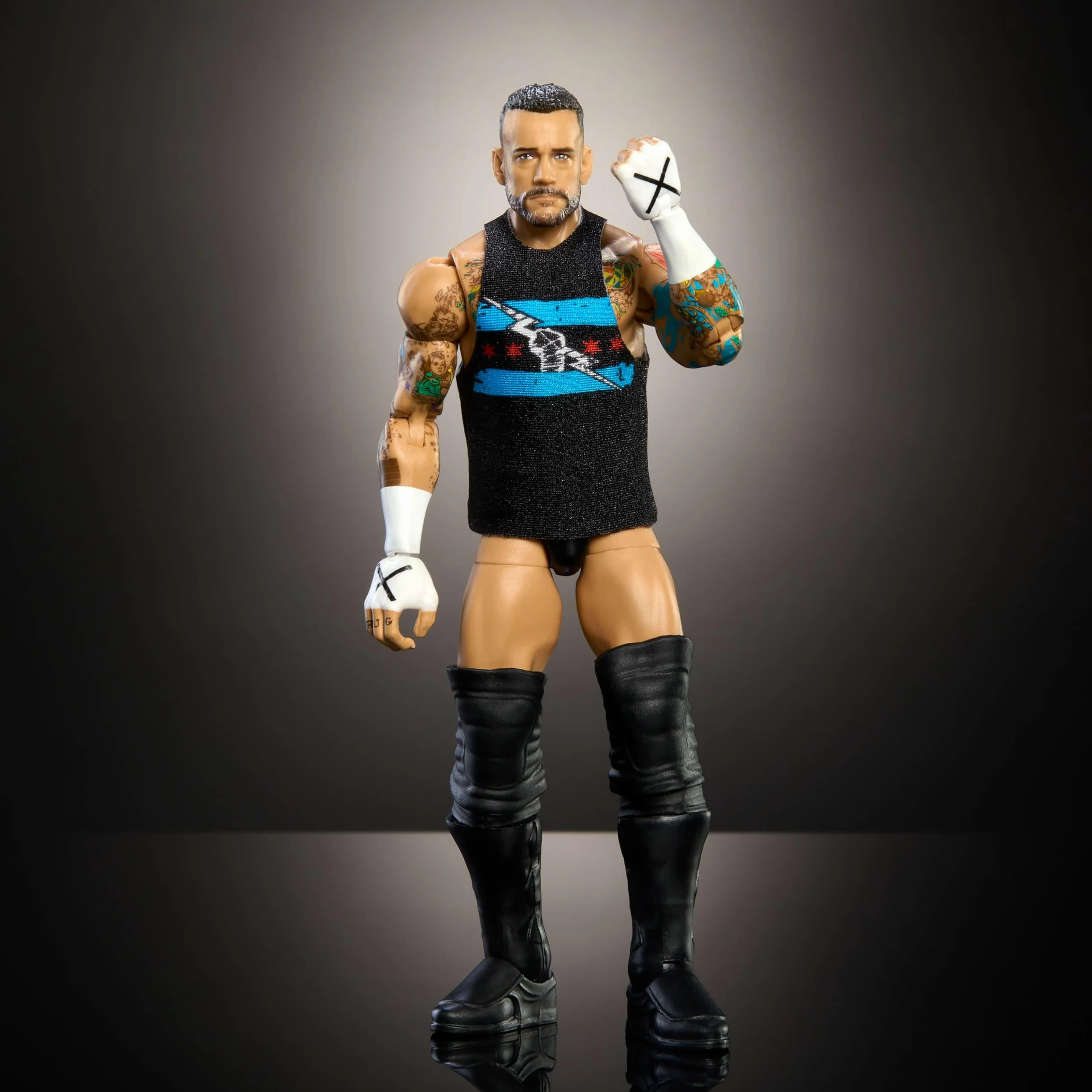 Mattel WWE Elite CM Punk figurka kolekcjonerska 15 cm z akcesoriami