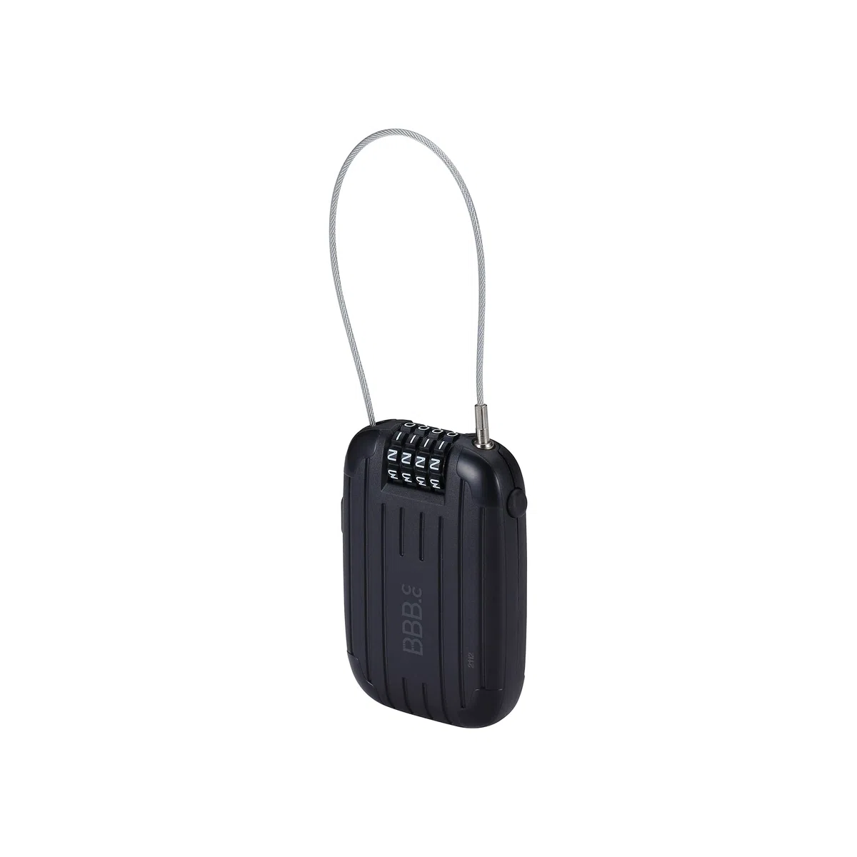 BBB Kolarstwo BBL-53XL MiniCase XL zamek rowerowy, czarny