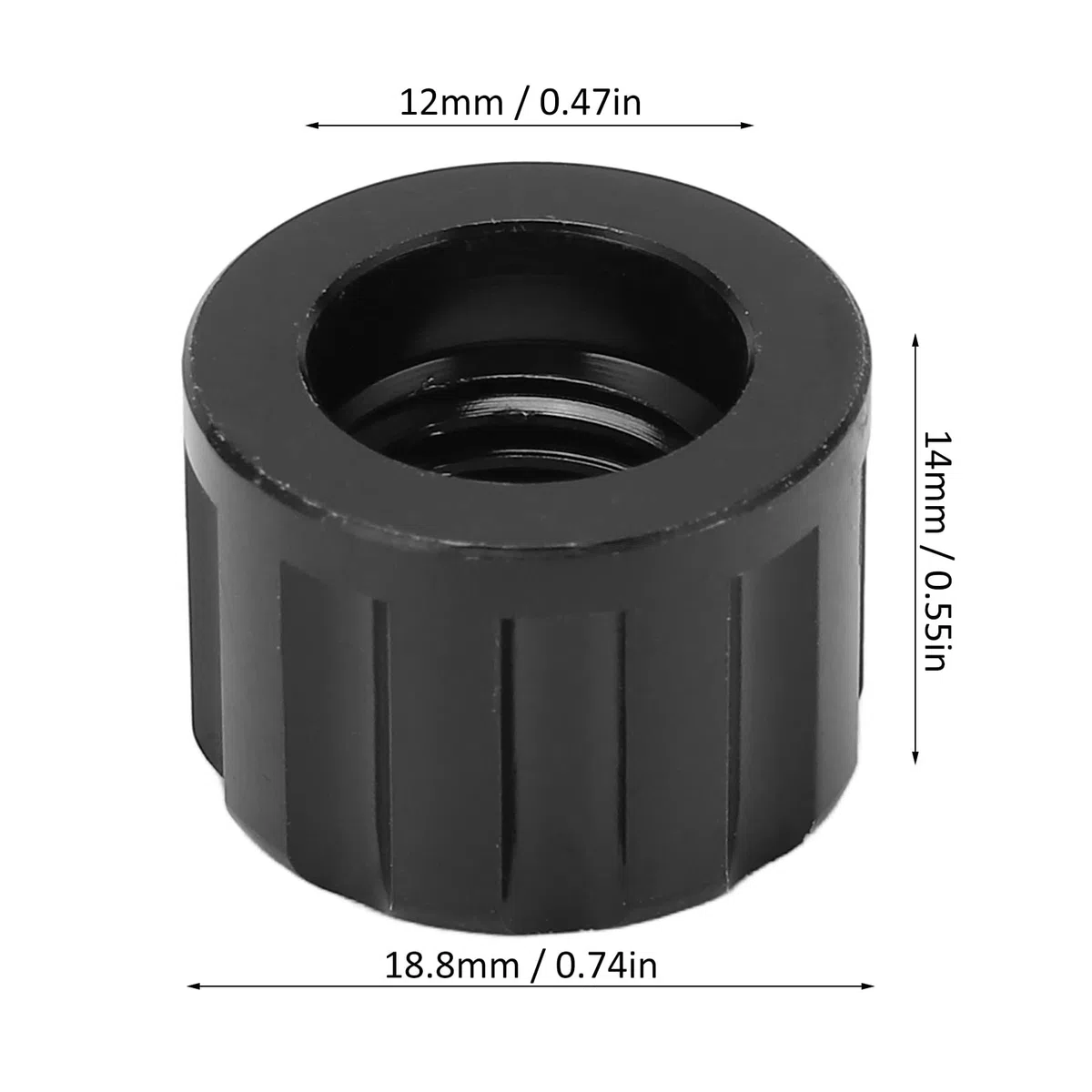 aqxreight M12 X 1.5mm Przez nakrętkę Osi Rower ze Stopu Aluminium Piasty wał Rurowy Nakrętka Narzędzie Darmowa Instalacja Akcesoria do Rowerów Górskich