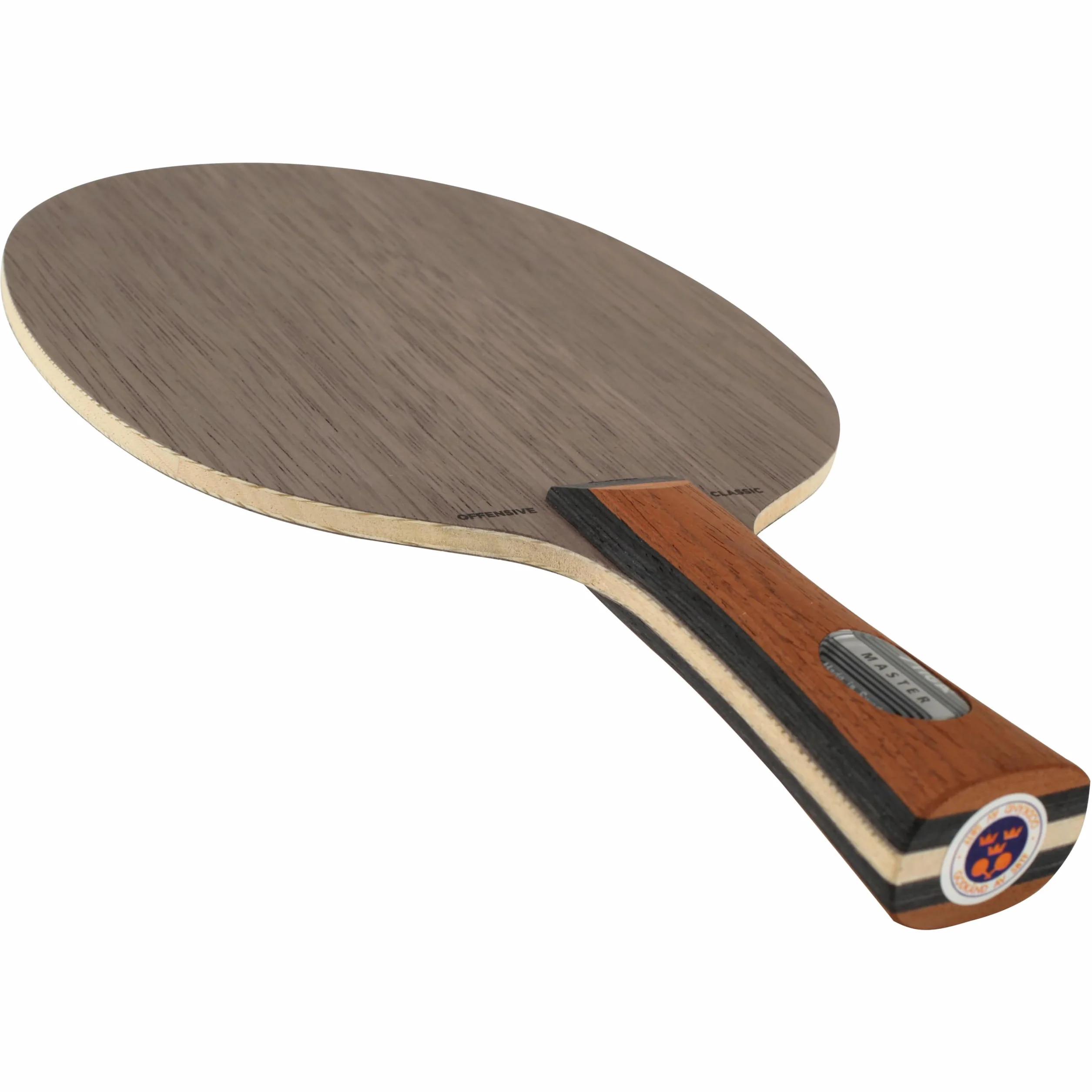 STIGA Table Tennis Blade Offensive Classic (Master Grip), Wood, One Size, 103035