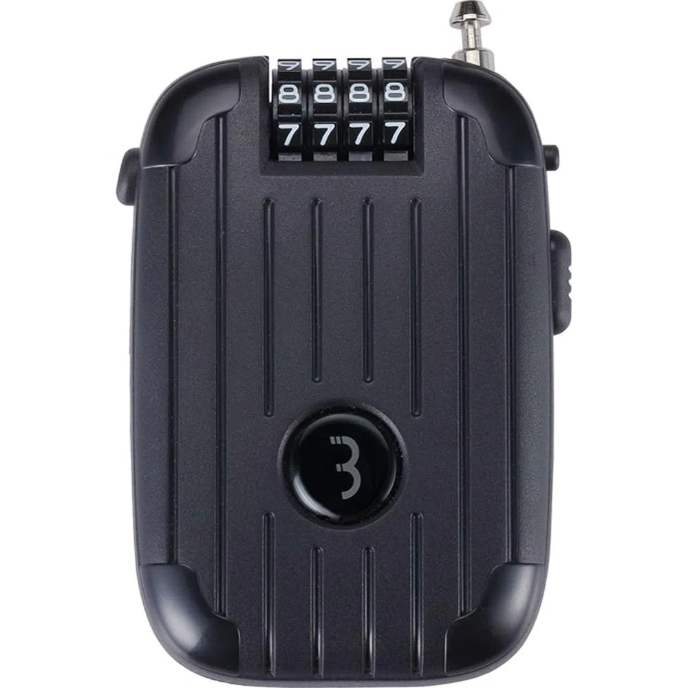 BBB Kolarstwo BBL-53XL MiniCase XL zamek rowerowy, czarny