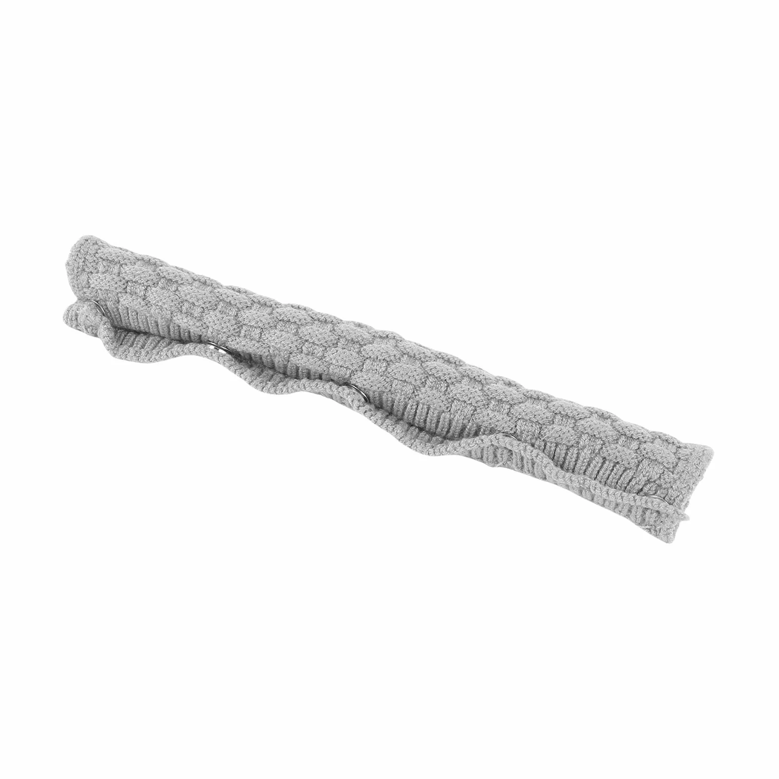 2 -pakowy Zastępujący opaskę na głowę, bawełnę z Dzianiny Premium, Pokrywa Pałąka Głowy dla Chmur dla ATH M50X dla QC35 dla WF 1000X (GREY)