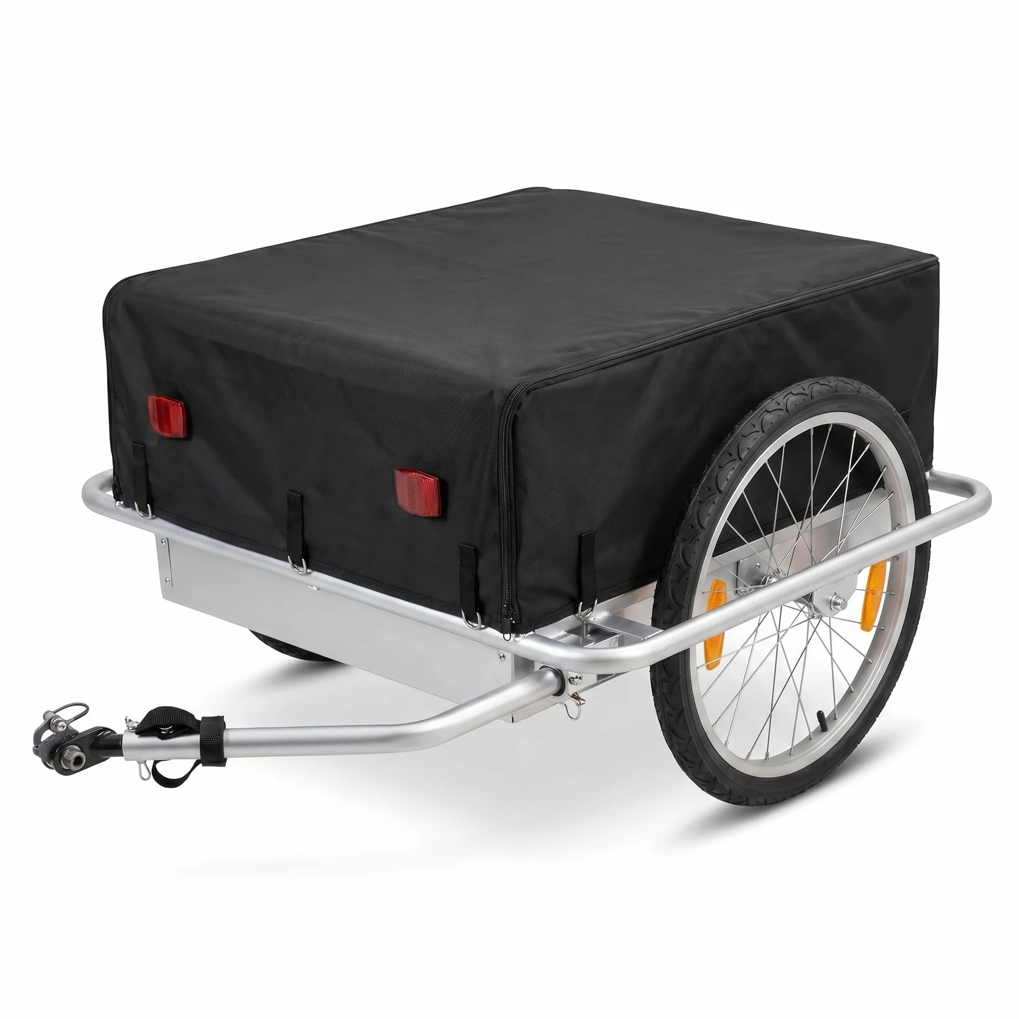 Przyczepa rowerowa Cargo Trailer Red Loon T4 aluminiowa 144 l