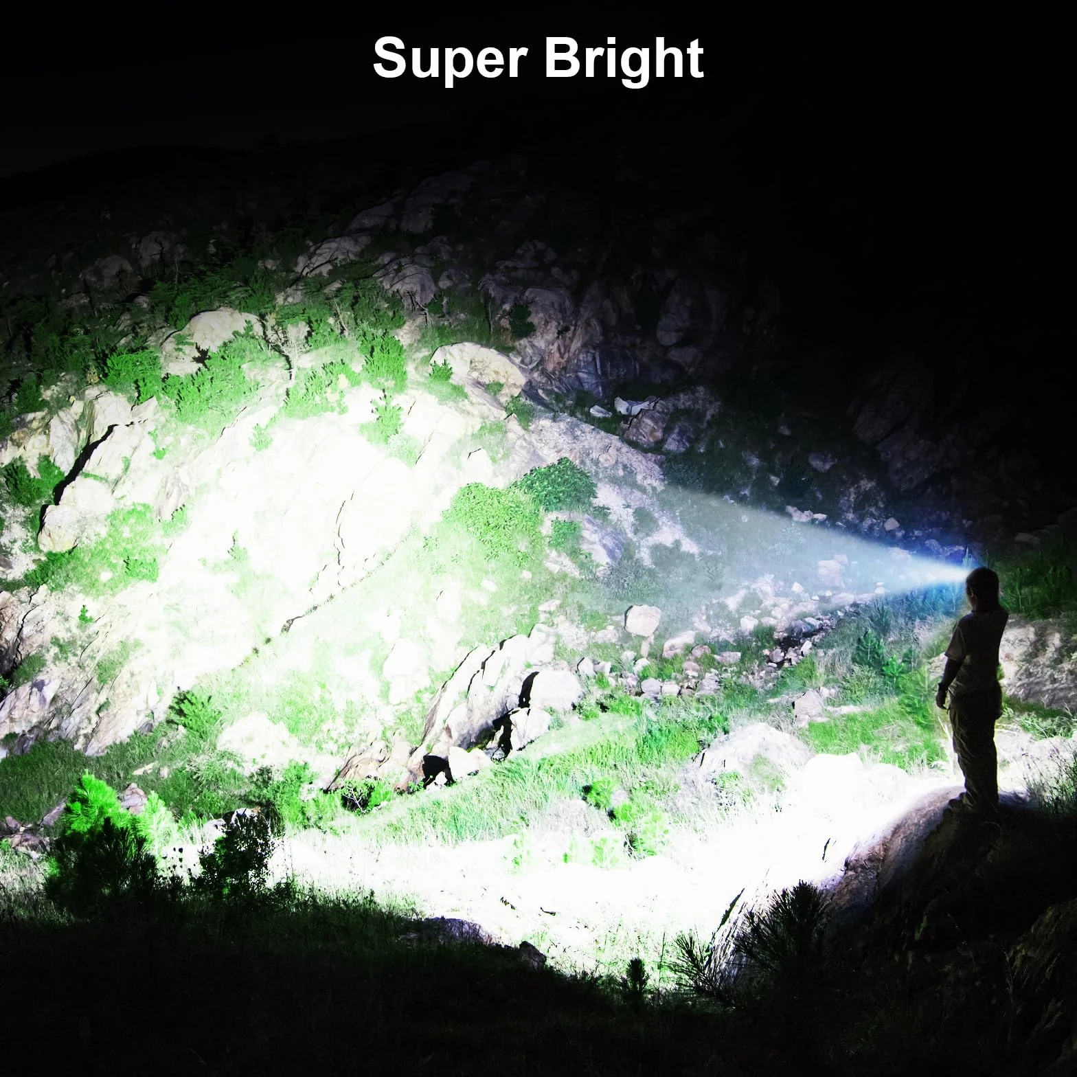Gritin LED Czołówka, 2 Sztuki COB Latarka Czołowa Super Jasna, Regulowana z 3 Trybami, Lekka do Biegania, Campingu, Wędkowania