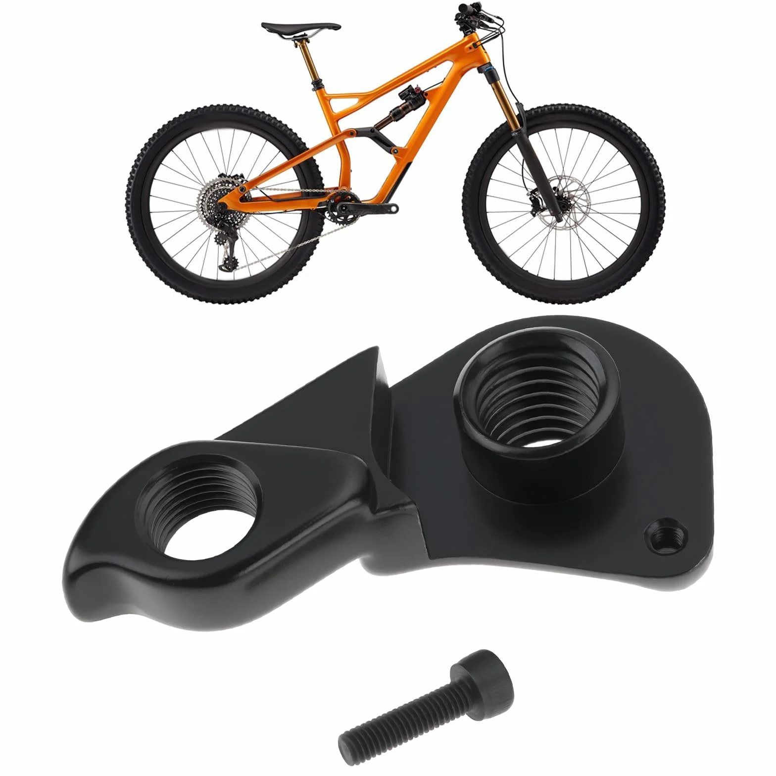 Wieszak przerzutki rowerowej M12x1,75 kompatybilny z Cannondale Trigger Jekyll CK3257 stop aluminium