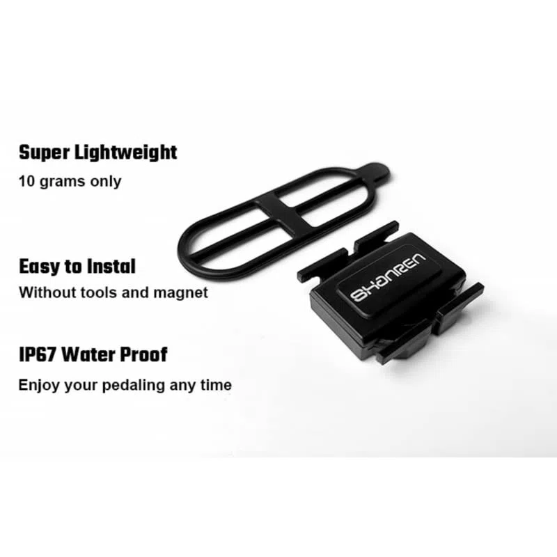 Shanren czujnik prędkości, kadencji ANT + BLE5.0 SCS20B