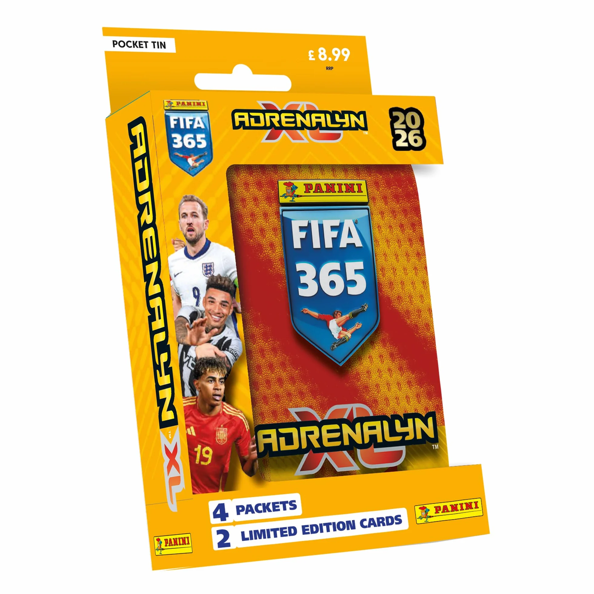 Panini Karty kolekcjonerskie FIFA 365 Adrenalyn XL puszka kieszonkowa