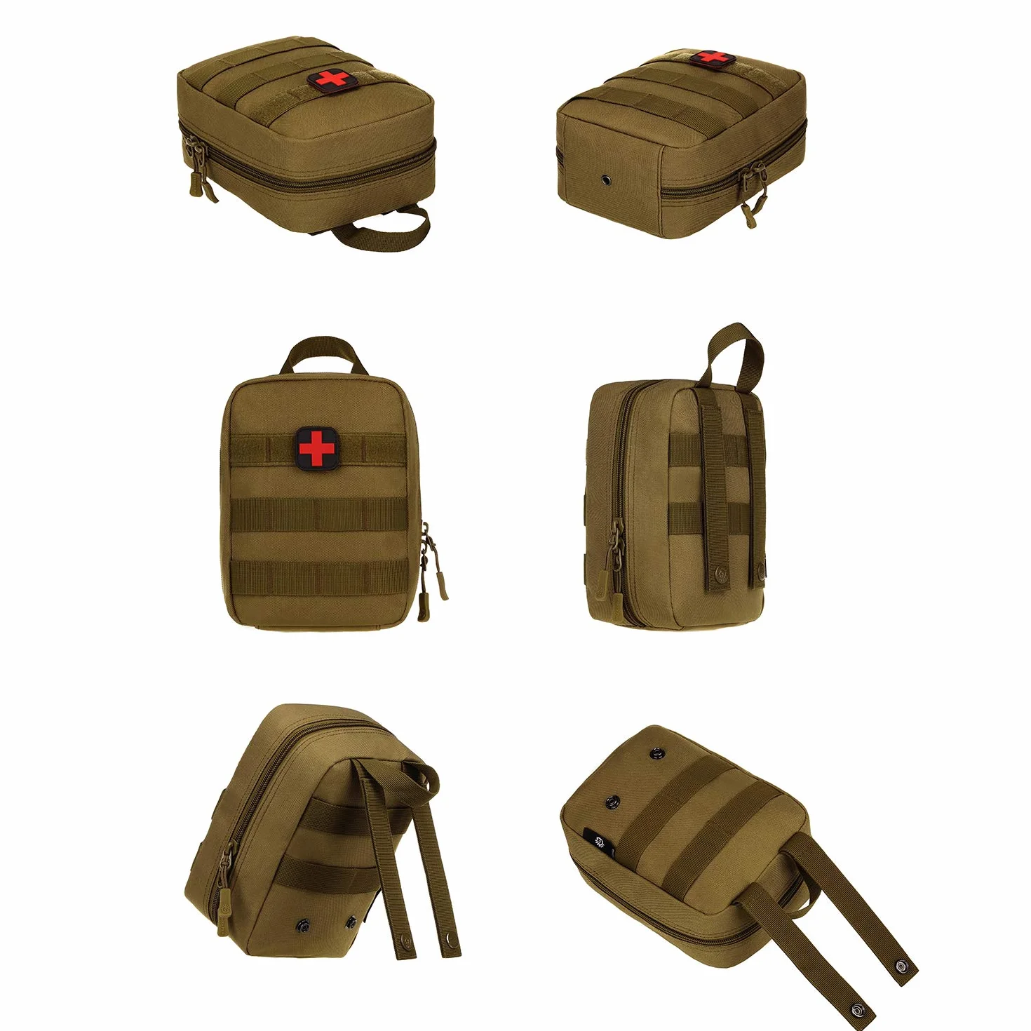 Taktyczna torba Molle 1000D na pasek survivalowy, apteczka pierwszej pomocy, saszetka podróżna