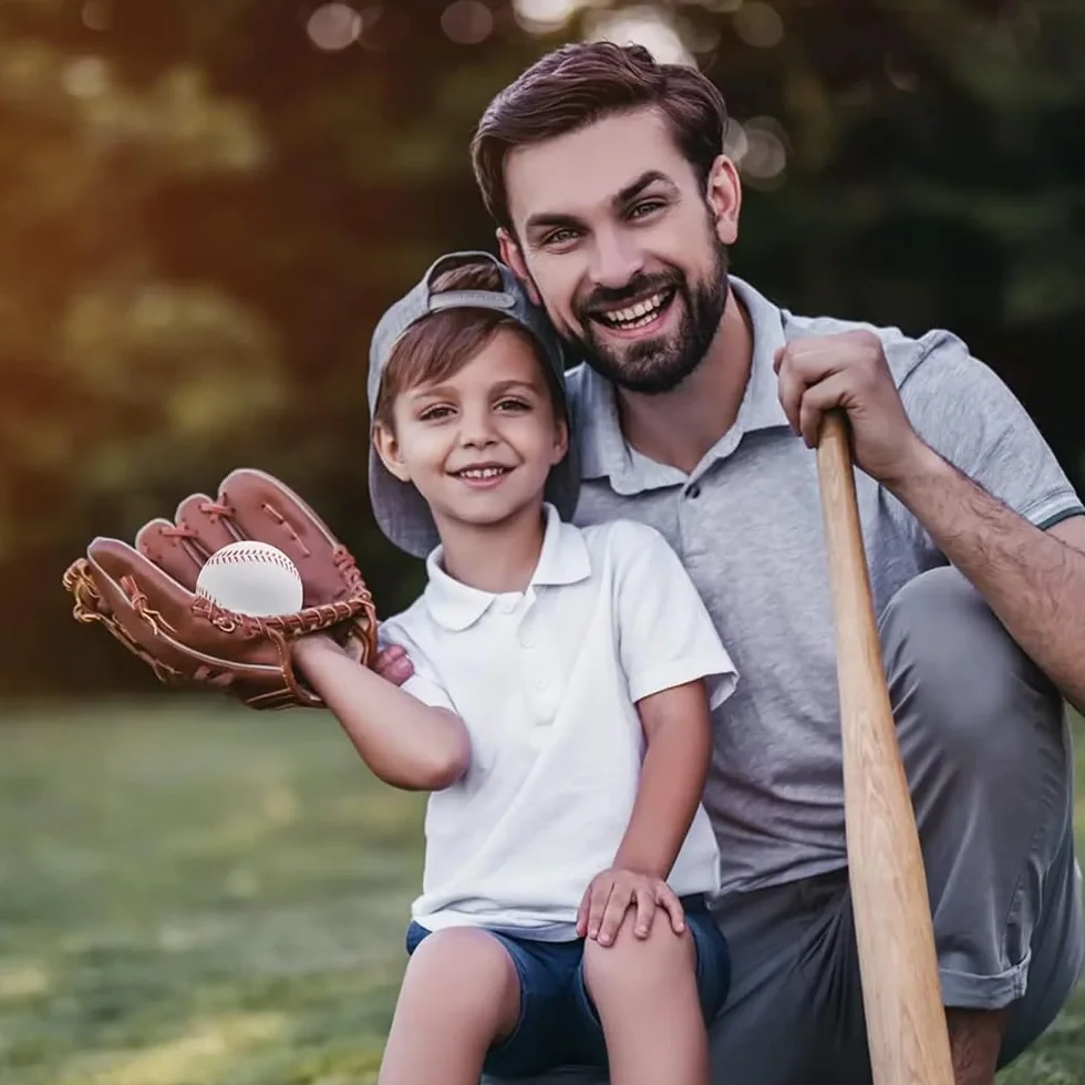 2 szt. Standardowa piłka baseballowa 20 cm, jedna miękka i jedna twarda piłka baseballowa do ćwiczeń i gier, dla sportowców na świeżym powietrzu, dla młodzieży i dorosłych, 2 szt