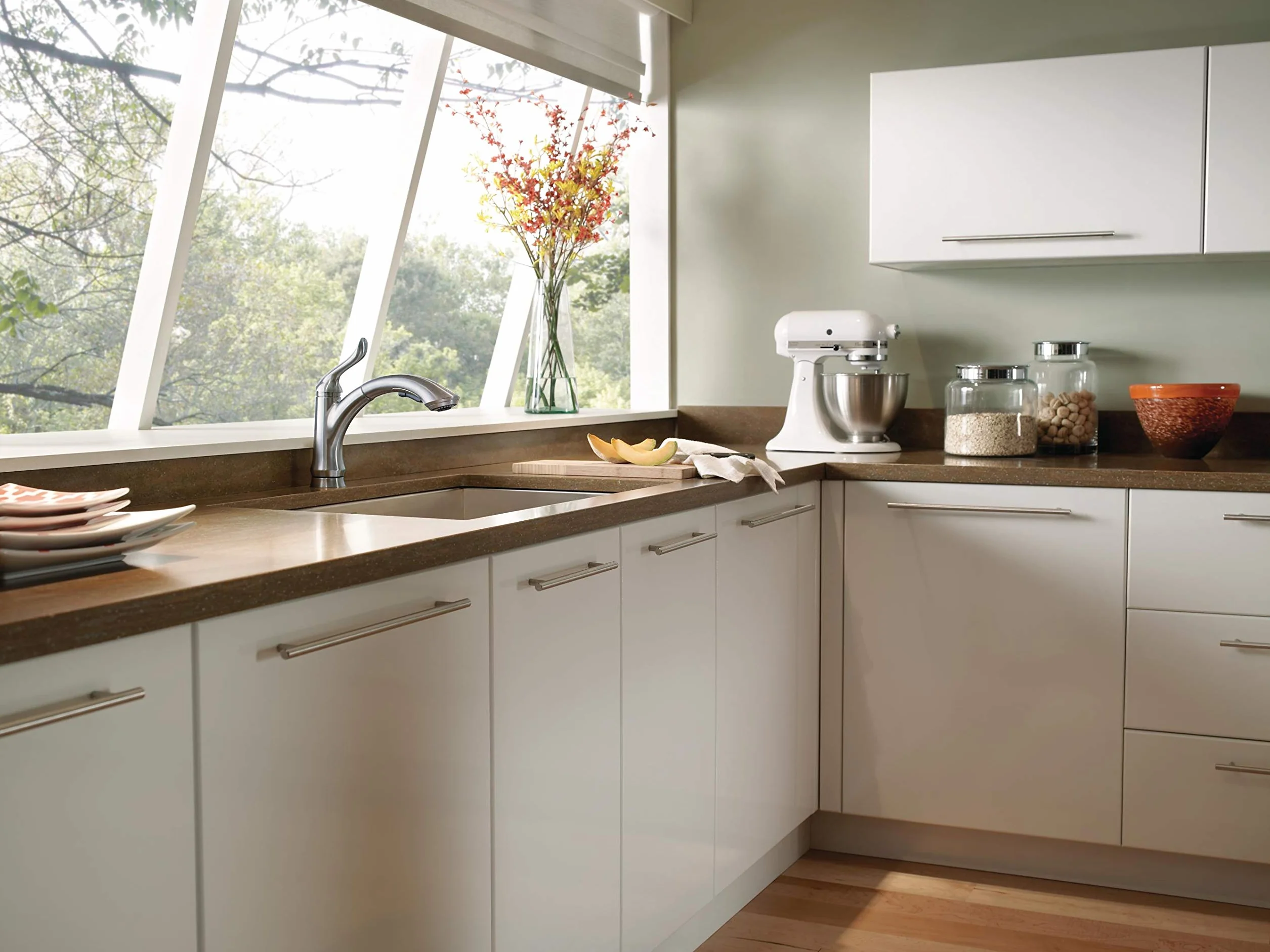 Delta Faucet 4353-AR-DST Lipa pojedynczy uchwyt wyciągany kran kuchenny, stal arktyczna