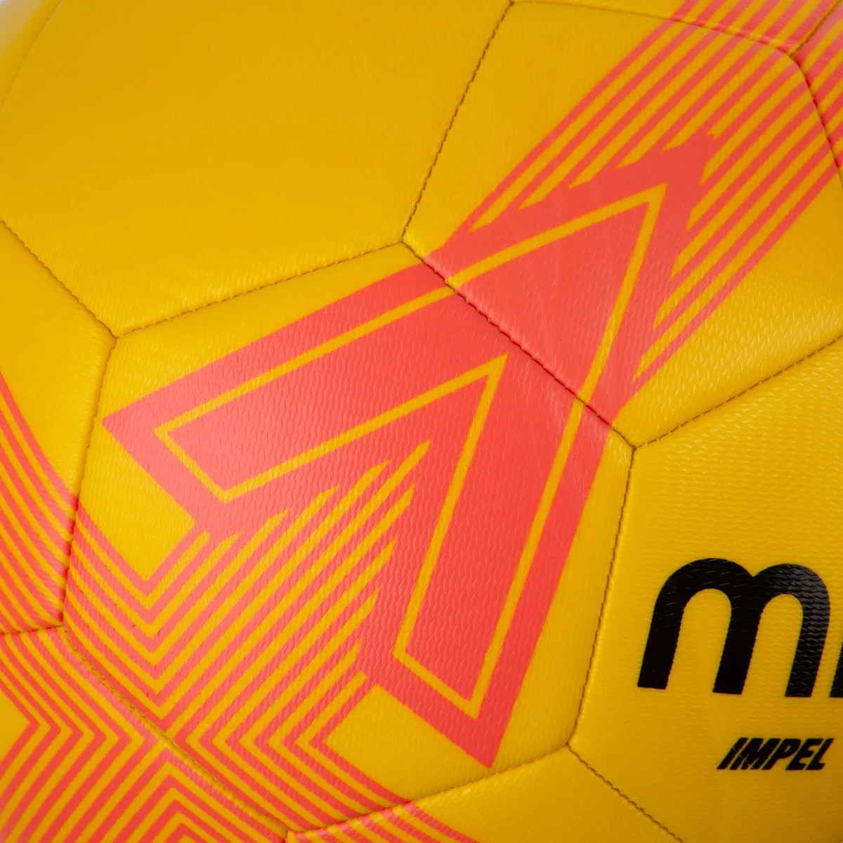 Mitre Impel L30P piłka nożna, bardzo trwała, zachowuje kształt, żółty/pomarańczowy, 5