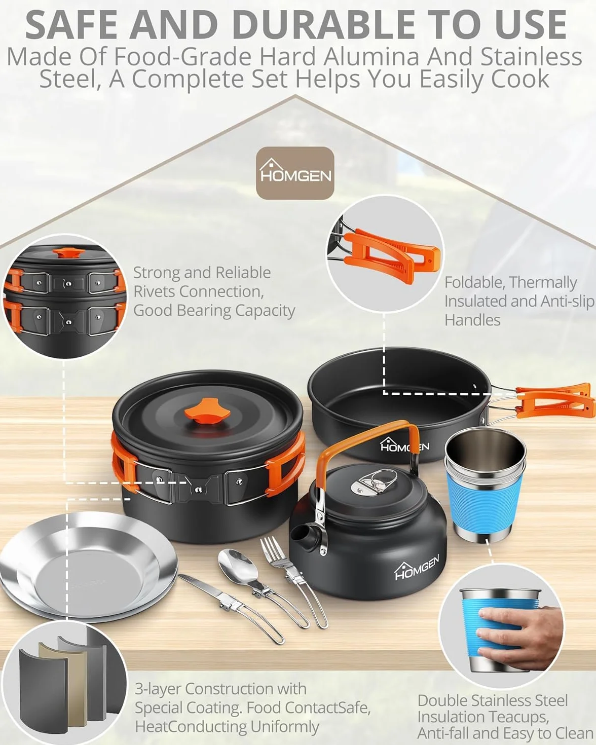 Camping Cooking Set