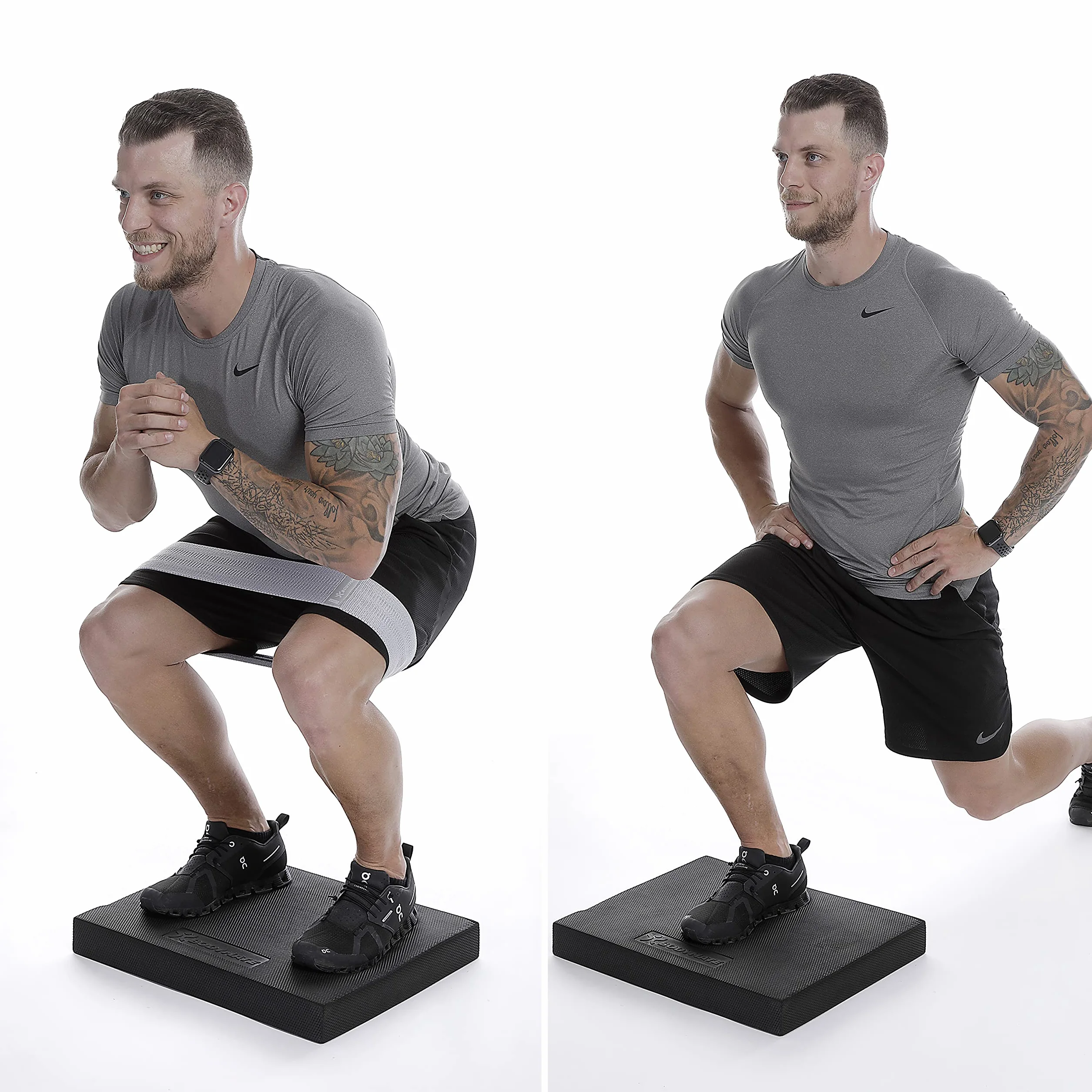 BODYMATE – podkładka balansowa, średniotwarde i miękkie warianty dla początkujących, rehabilitacja, także dla profesjonalnych sportowców, różne rozmiary, poprawa równowagi, koordynacji, stabilności