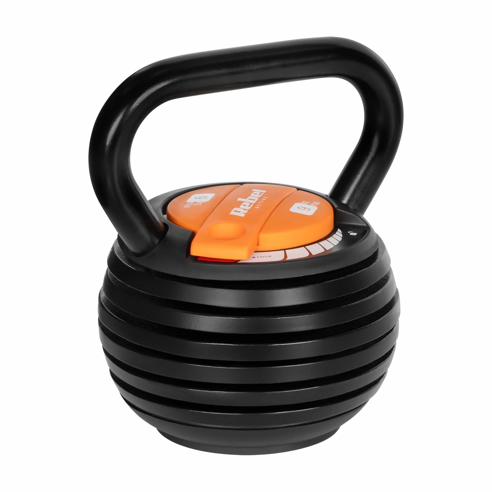 Rebel Kettlebell Żeliwny Automatyczny Regulowany 9 kg RBA-2324-9