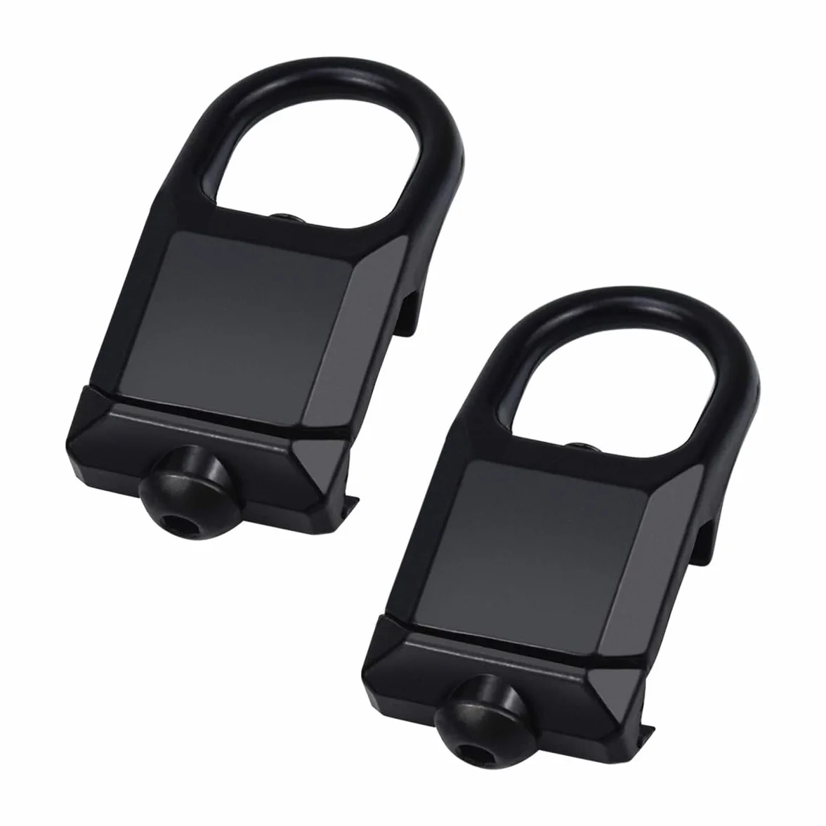 2 szt. Adapter do paska prowadzącego płyta montażowa zdejmowany pasek do szyn Picatinny 20 mm zacisk szybkiego zwalniania adapter