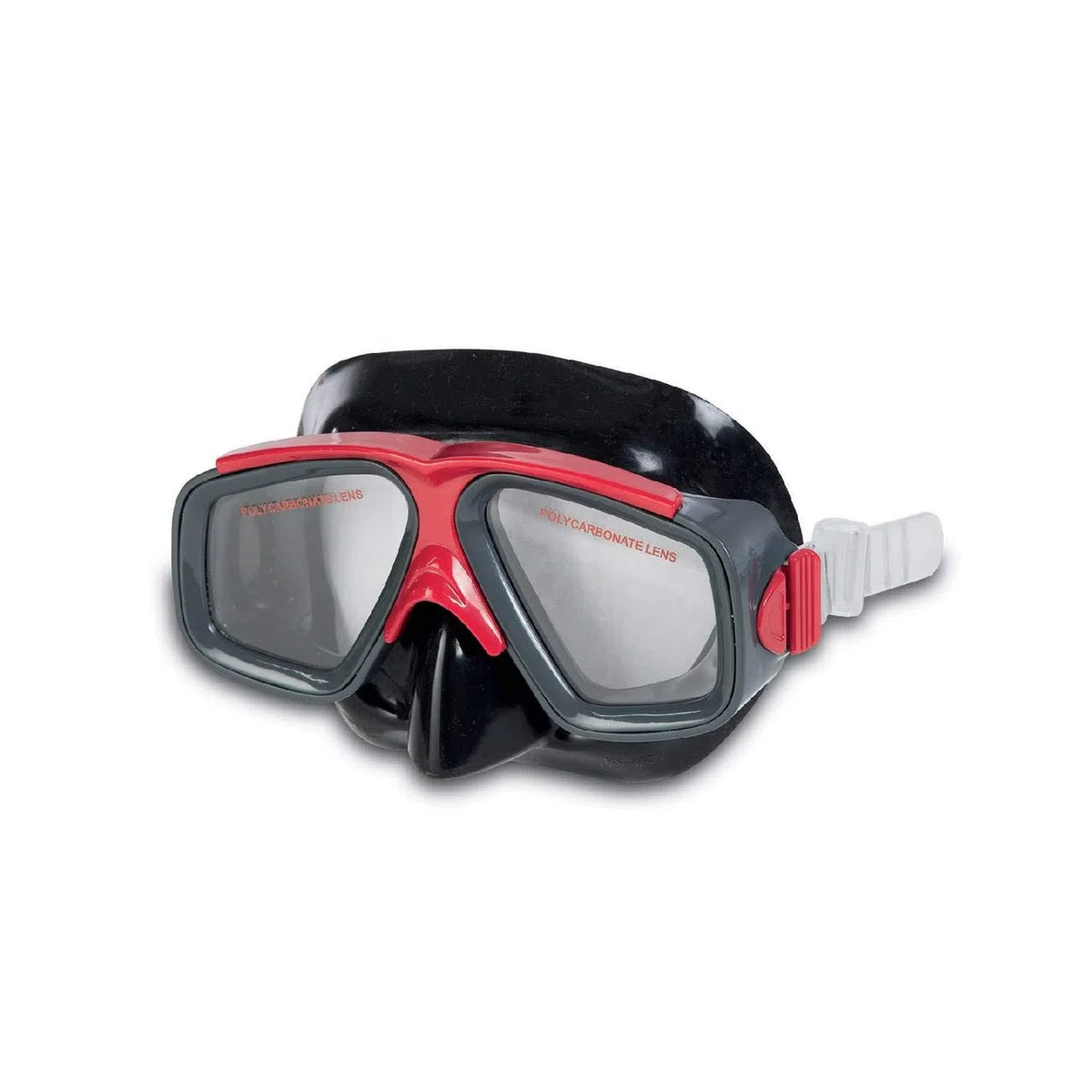Intex 55949 Surf Rider zestaw do pływania - czarny/czerwony/biały