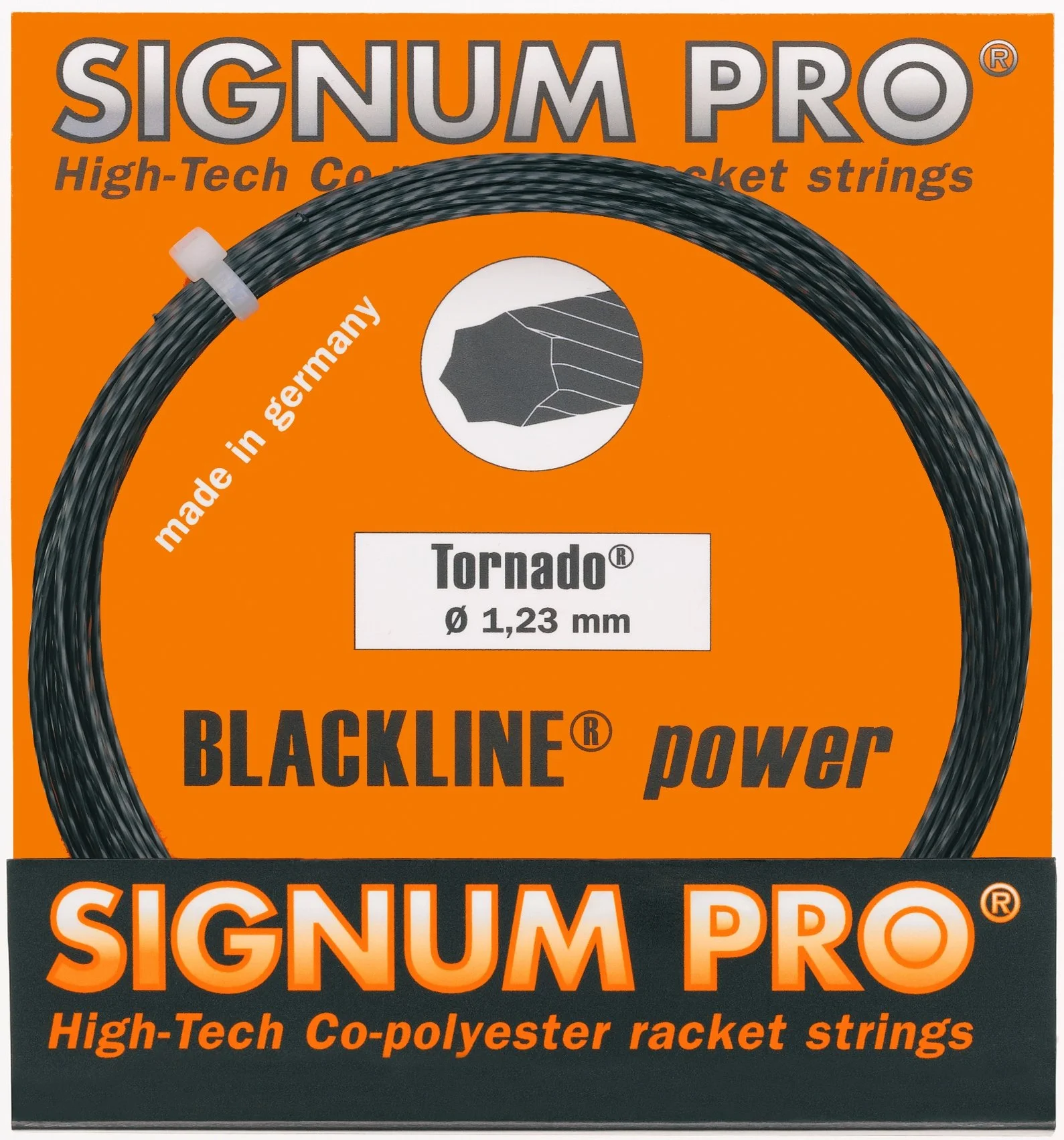 Signum Pro Tornado zestaw stringów 1,29 mm czarny