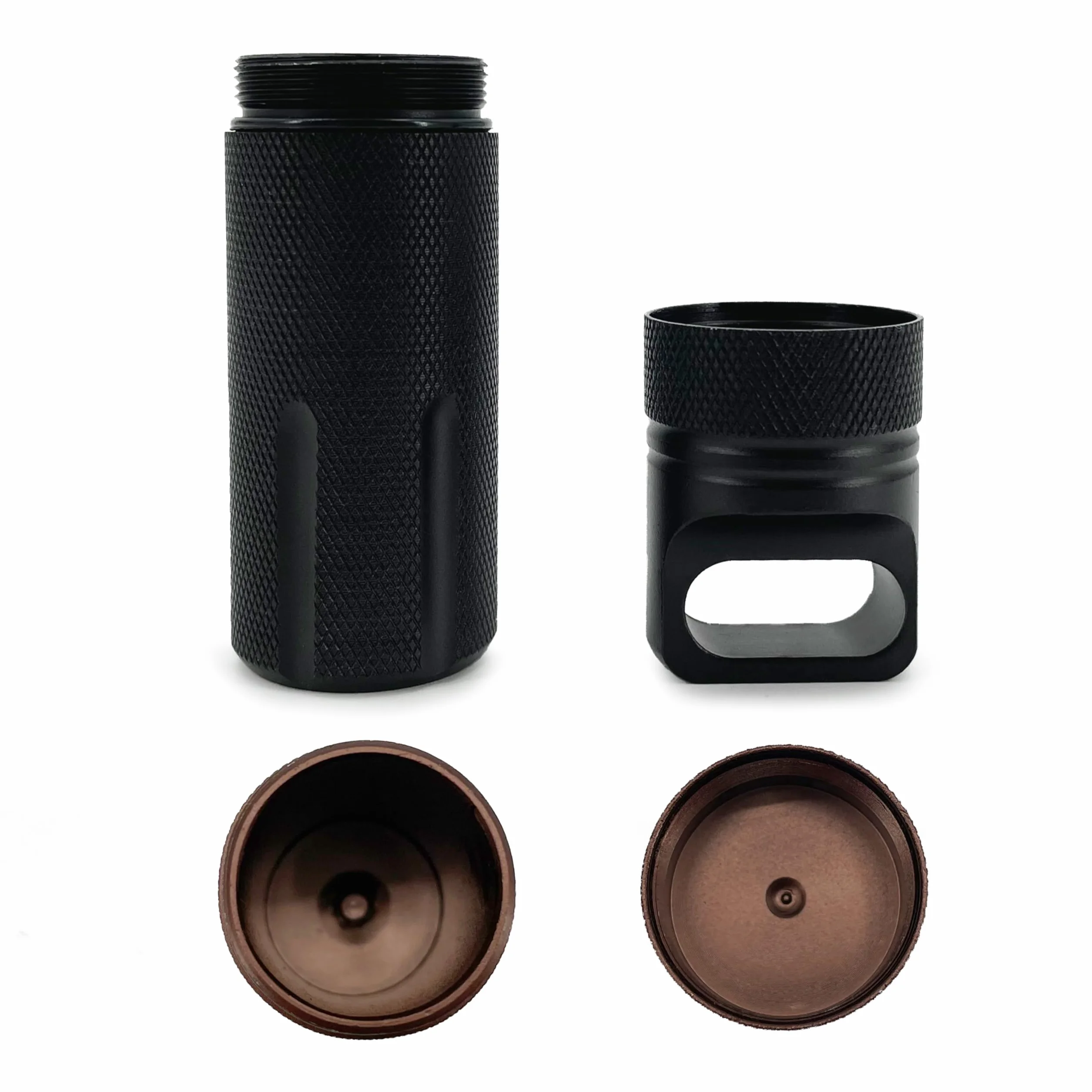 Alephnull Military Level Waterproof Airtight Kapsuła Życia, Butelka Seal, Match Case Camping Niezbędne Narzędzie, Outdoor EDC Survival Storage Case, Suchy Box Komora Baterii