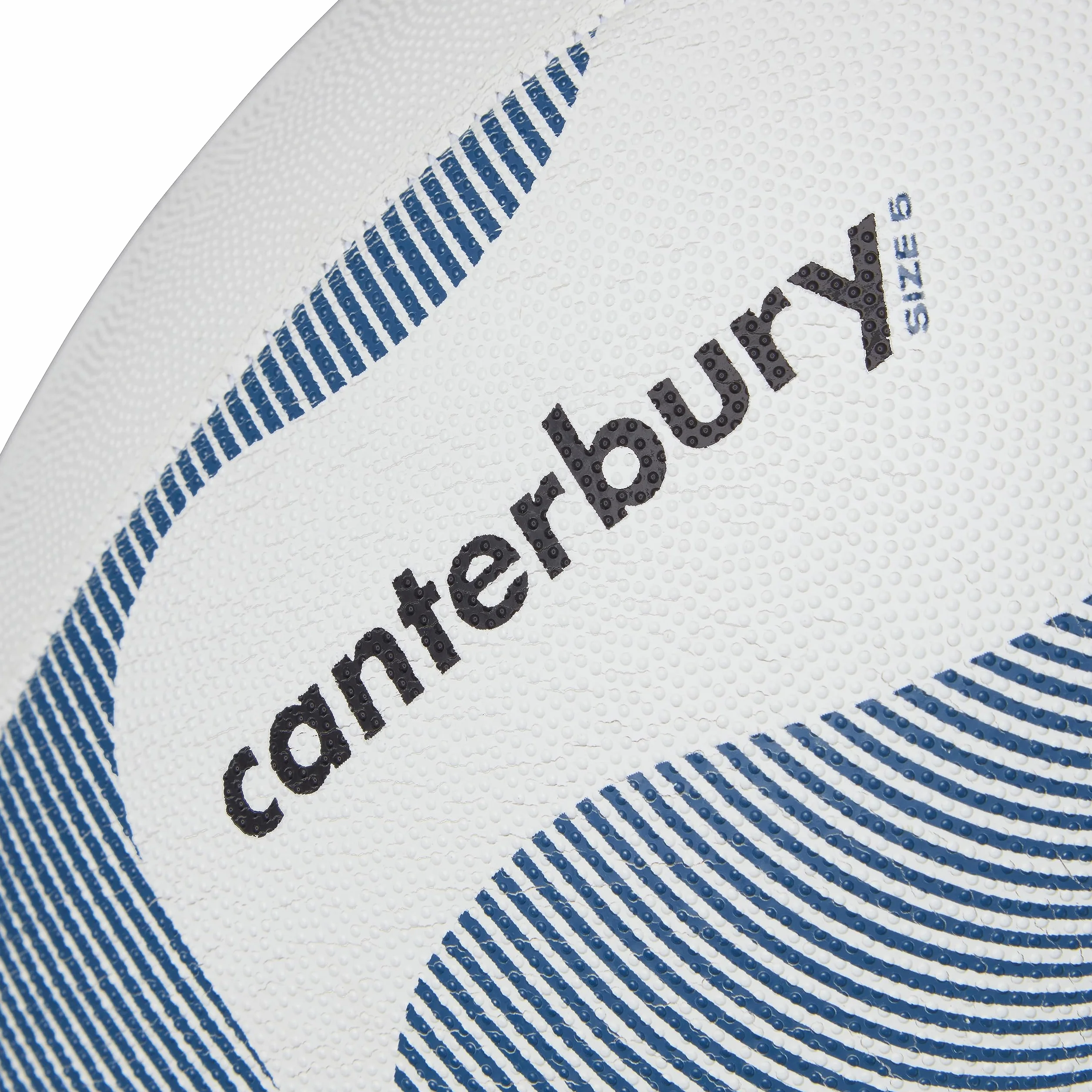 Canterbury Thrillseeker Play Rugby Ball, biały/niebieski, 5