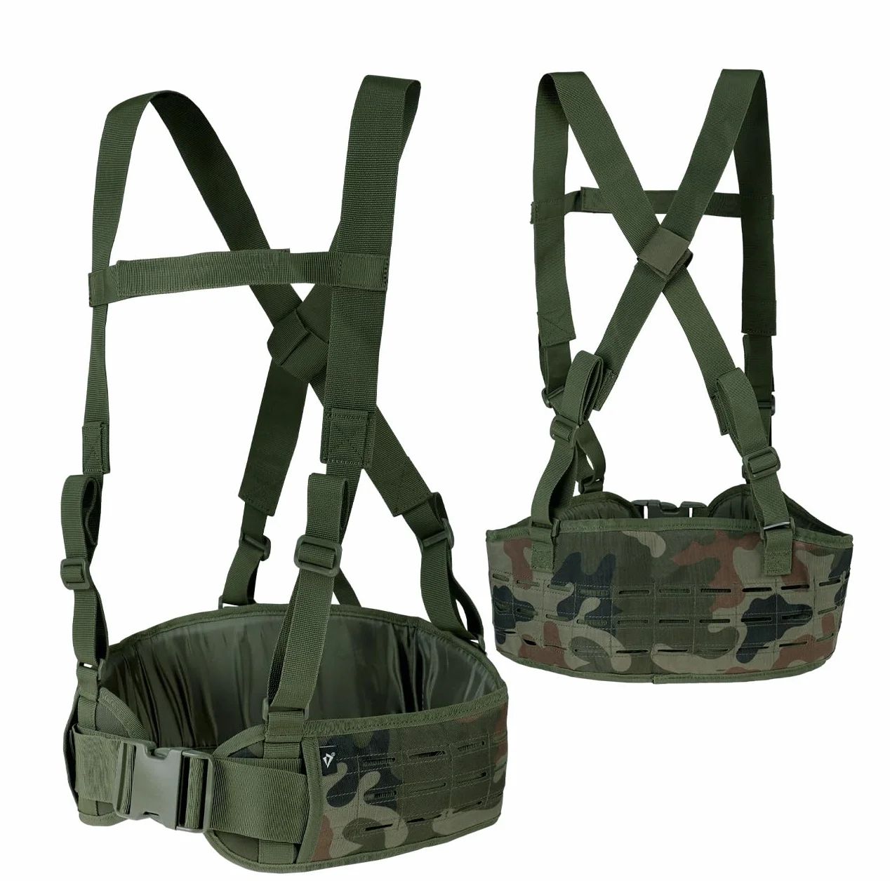 Pas Taktyczny Szelki Pasoszelki Do Ładownic Molle Laser Cut wz.93