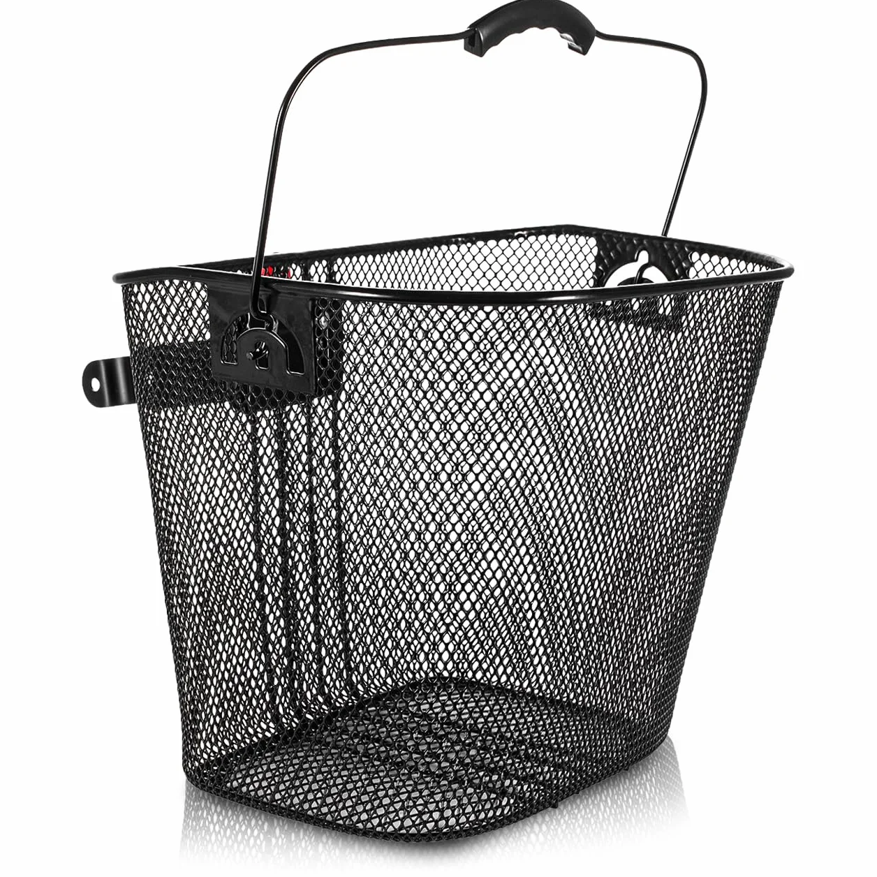 Metalowy kosz na kierownicę rowerową + uchwyt na kosz | kosz na kierownicę z adapterem | kosz do mocowania | 34 x 25 x 27 cm | do 5 kg