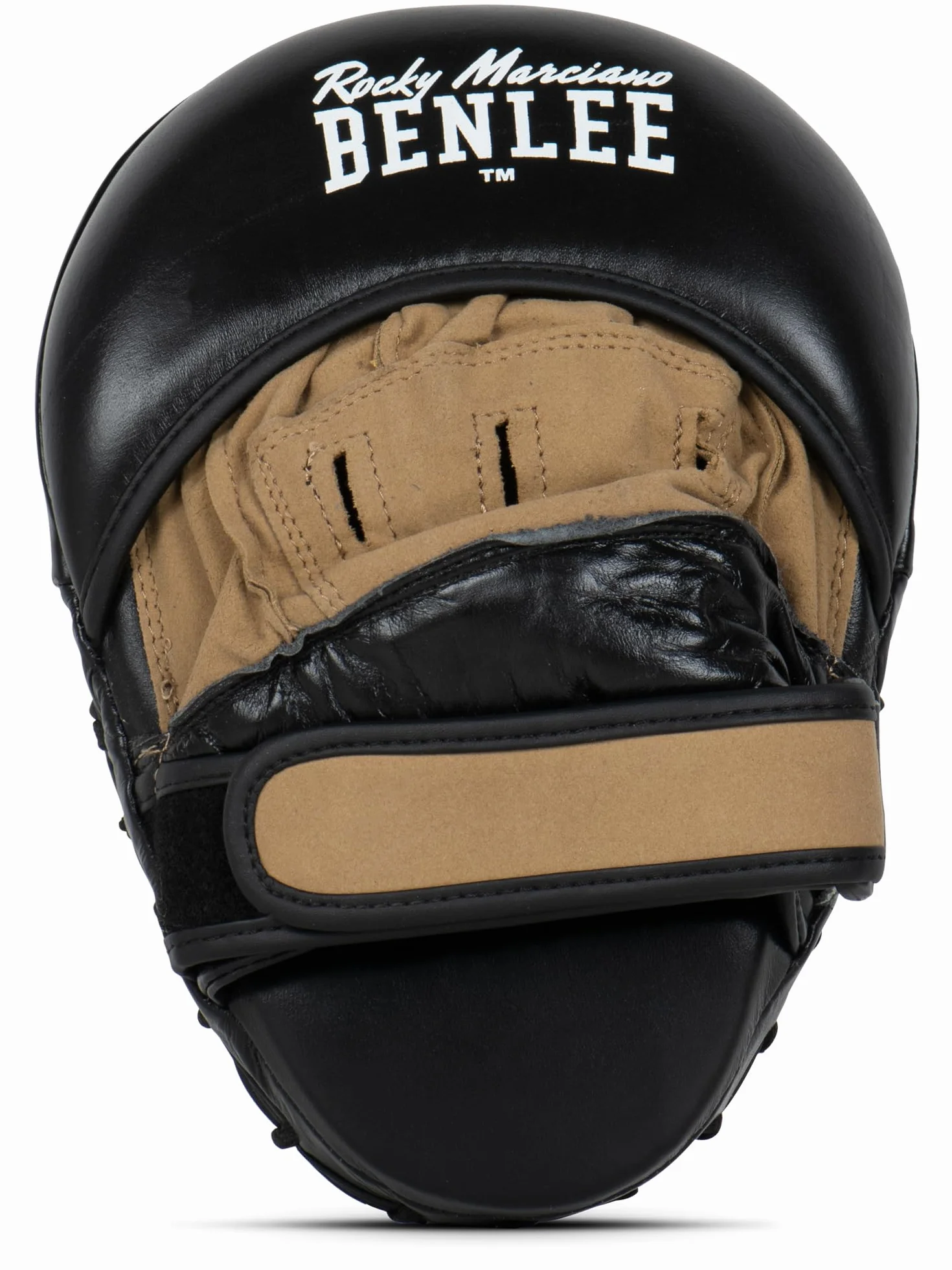 Benlee Moore Leather Trainer Hook&Jab Pads, uniseks, czarne, jeden rozmiar