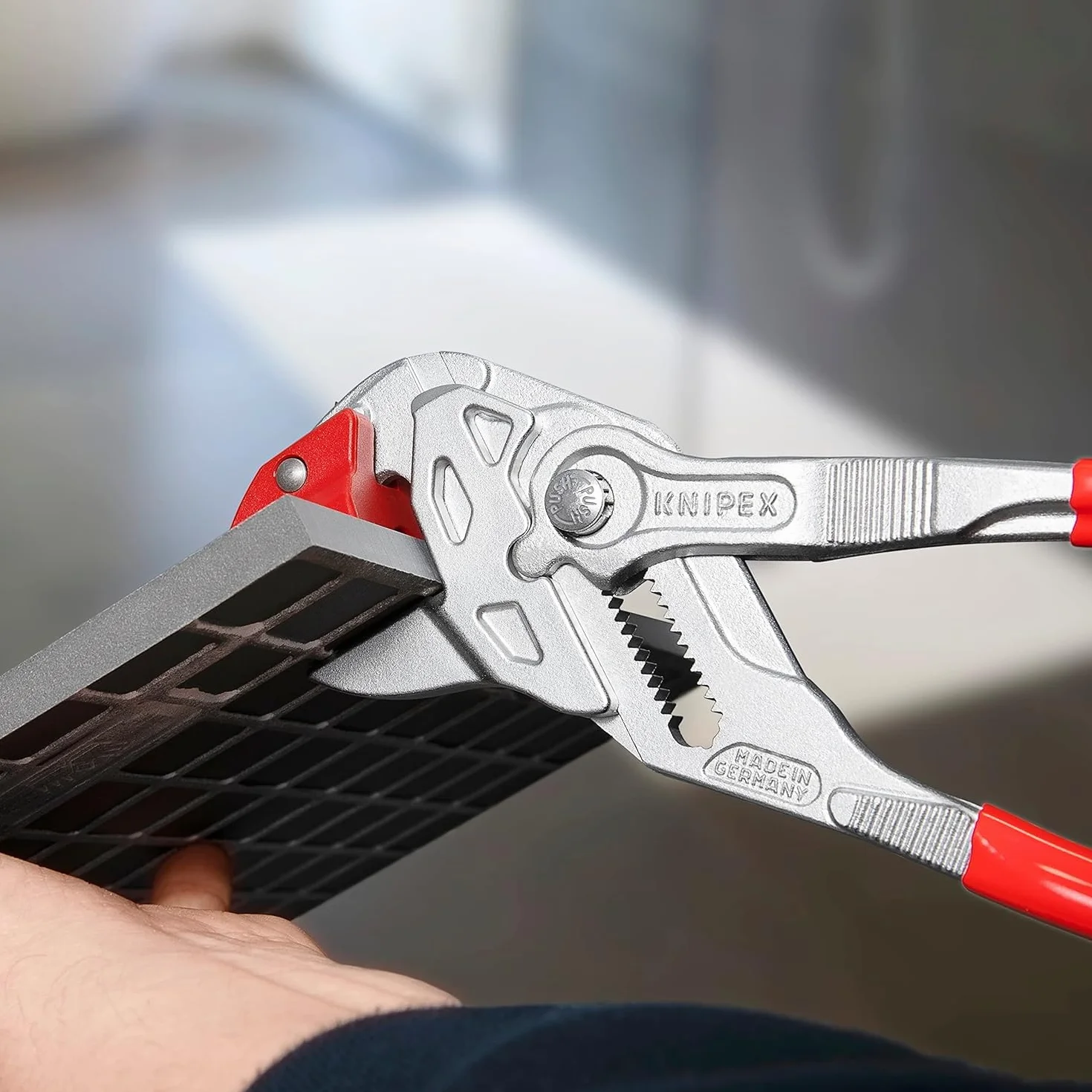 KNIPEX Obcęgi do łamania glazury chromowane 250 mm 91 13 250