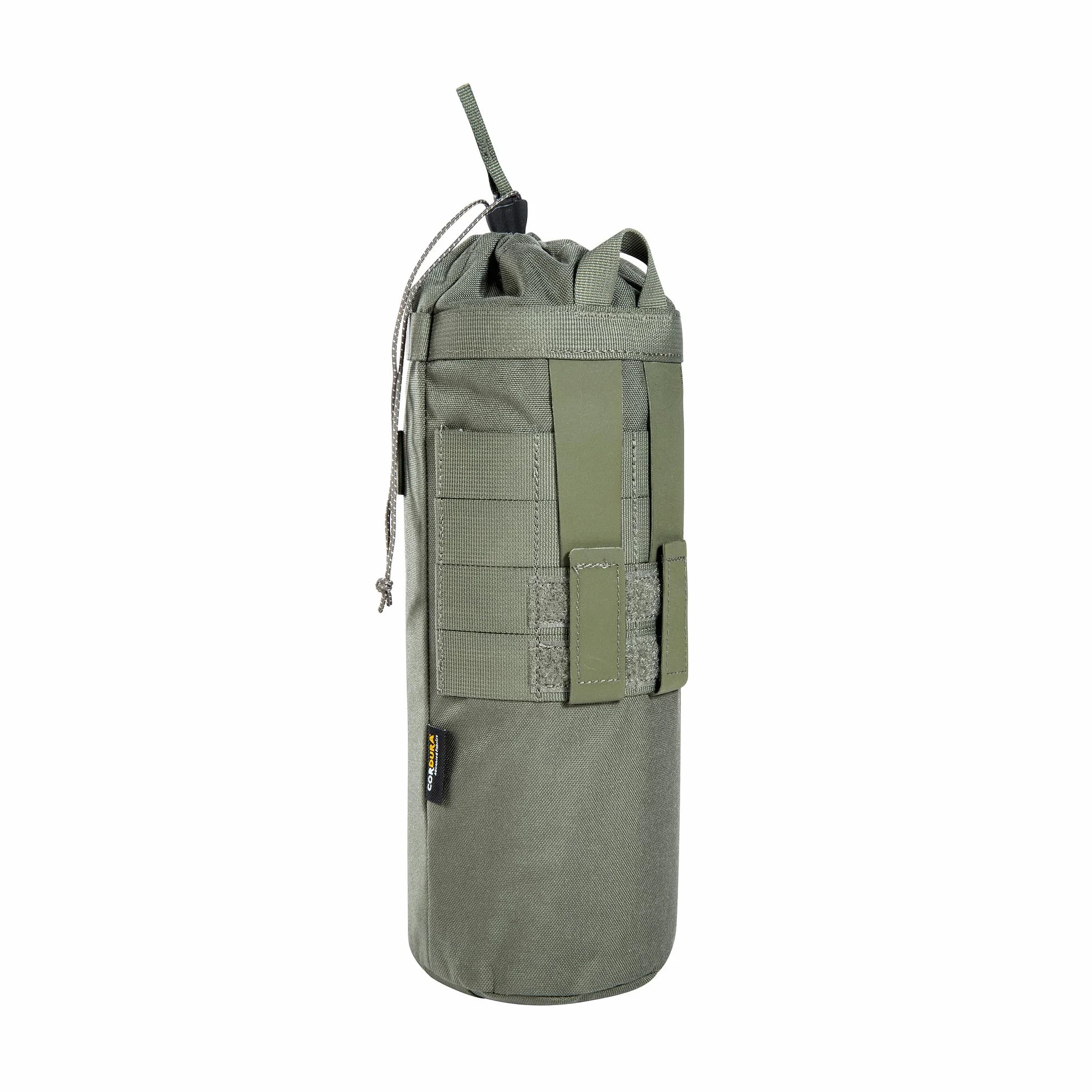 Tatonka Thermo Bottle Cover 1 l BC – pokrowiec izolacyjny na butelki na napoje o pojemności 1 litra – ze szlufkami do mocowania na plecaku (kompatybilny z OLLE), Stone Grey Olive